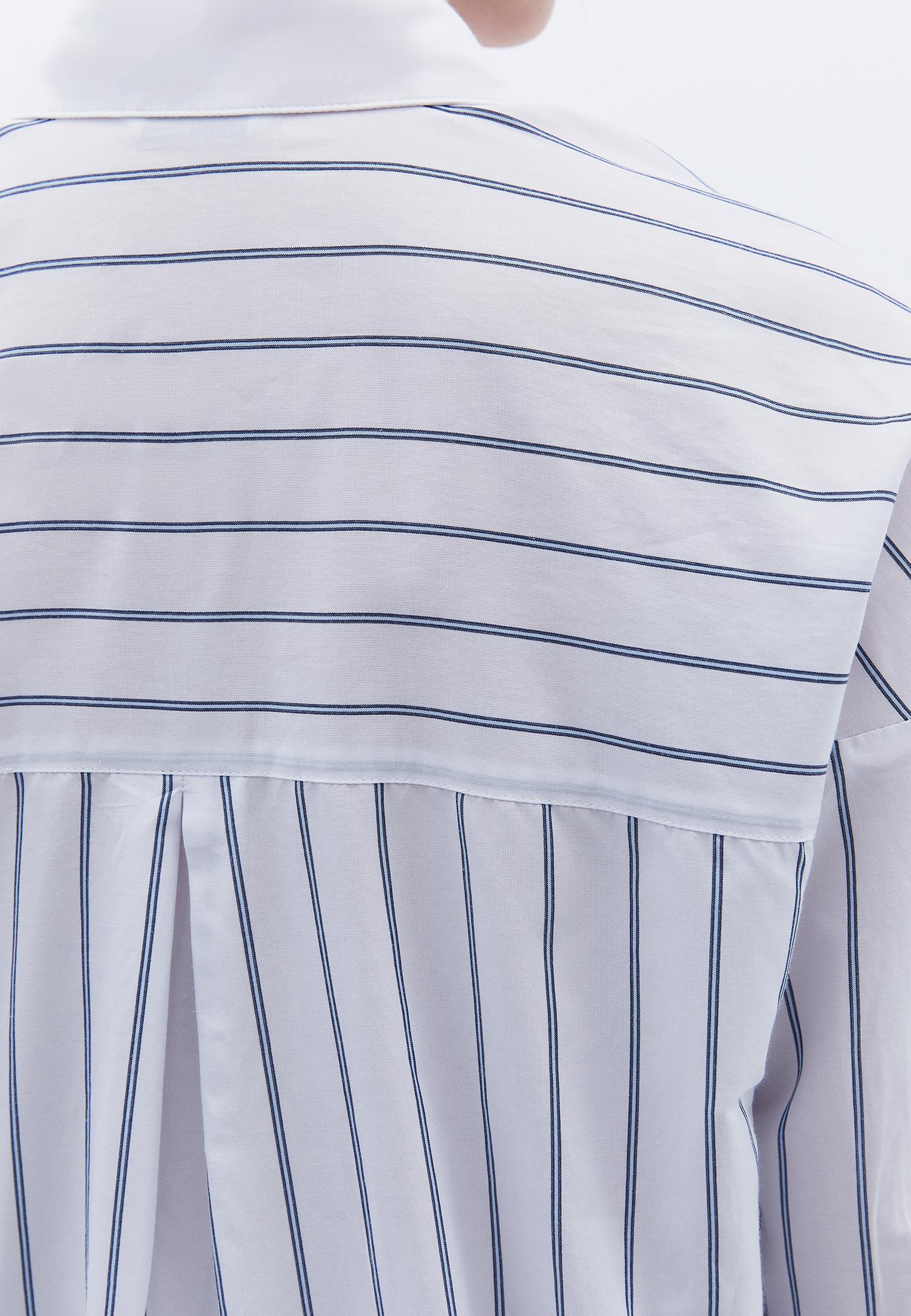 Buttoned Striped Woven Shirt - LIMOGES COMB STRIPE