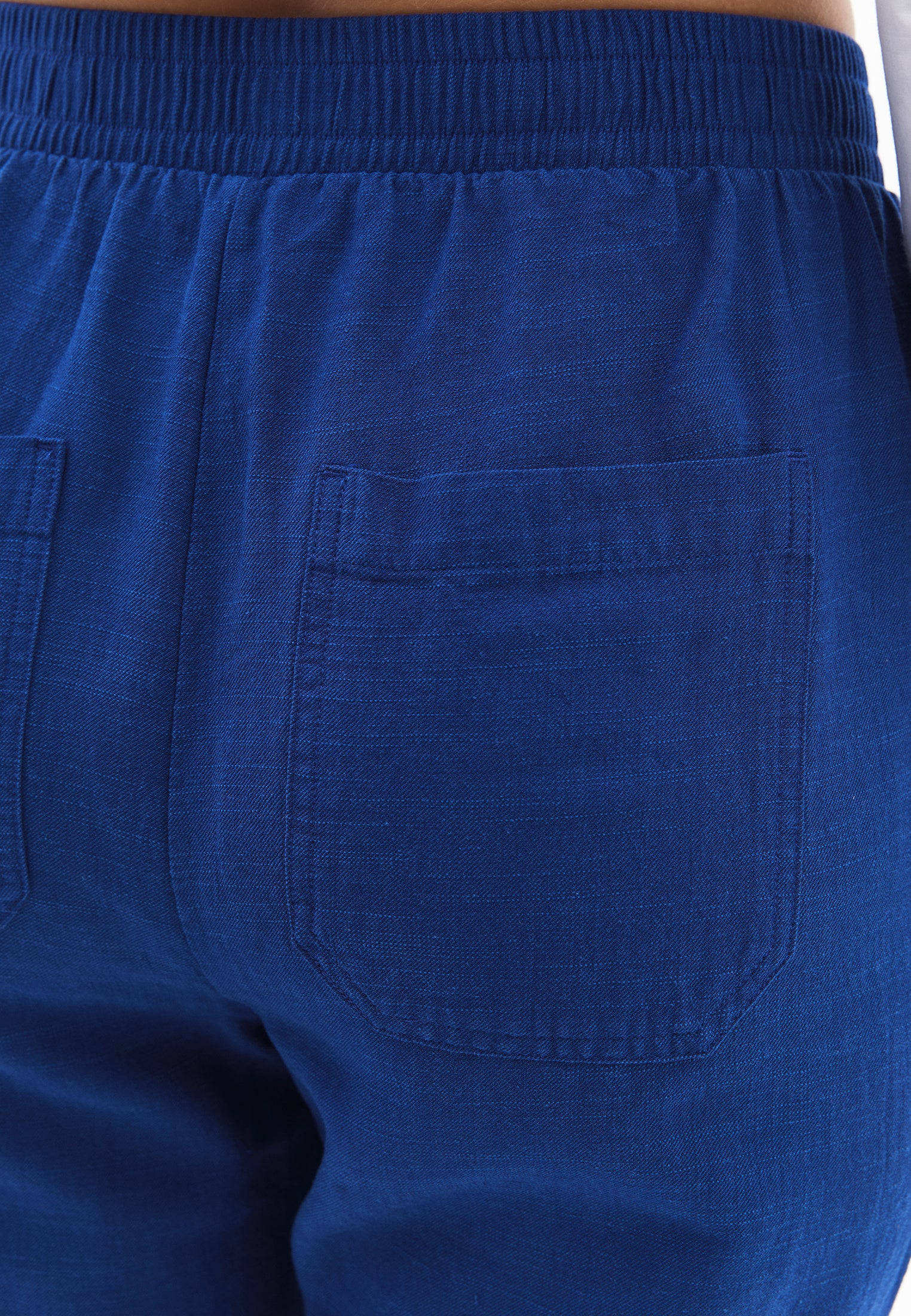 Carrot Cut Linen Pants - LIMOGES