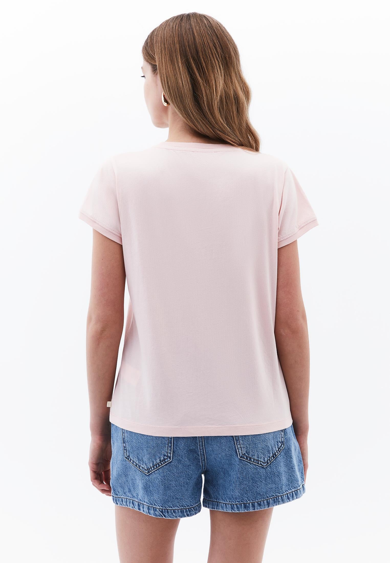 Crew Neck Short Sleeve T-Shirt - LOTUS