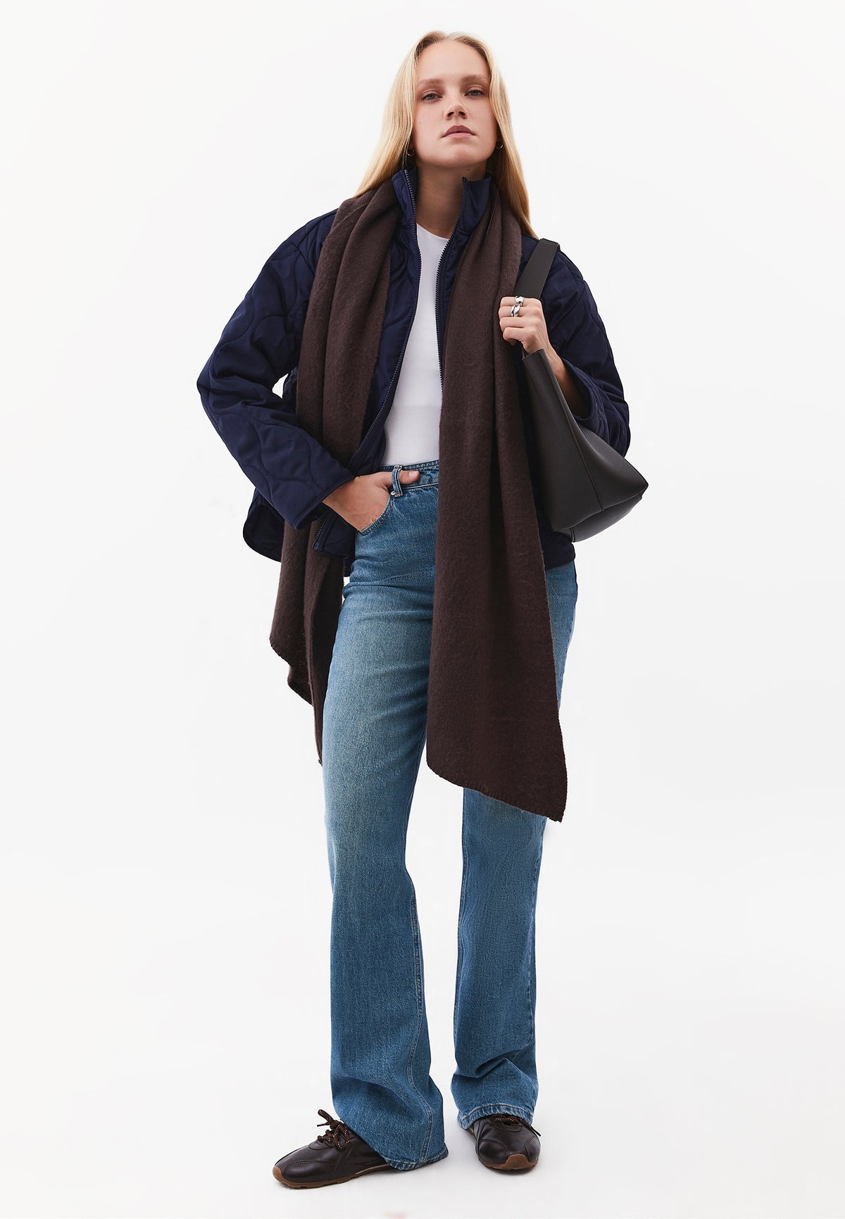 Jacket With Pocket Details - MIDNIGHT