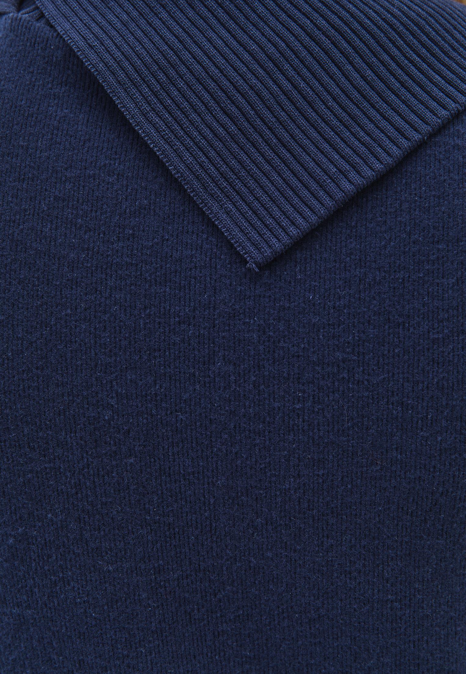 Sleeveless Vest With High Collar And Button Details - MIDNIGHT