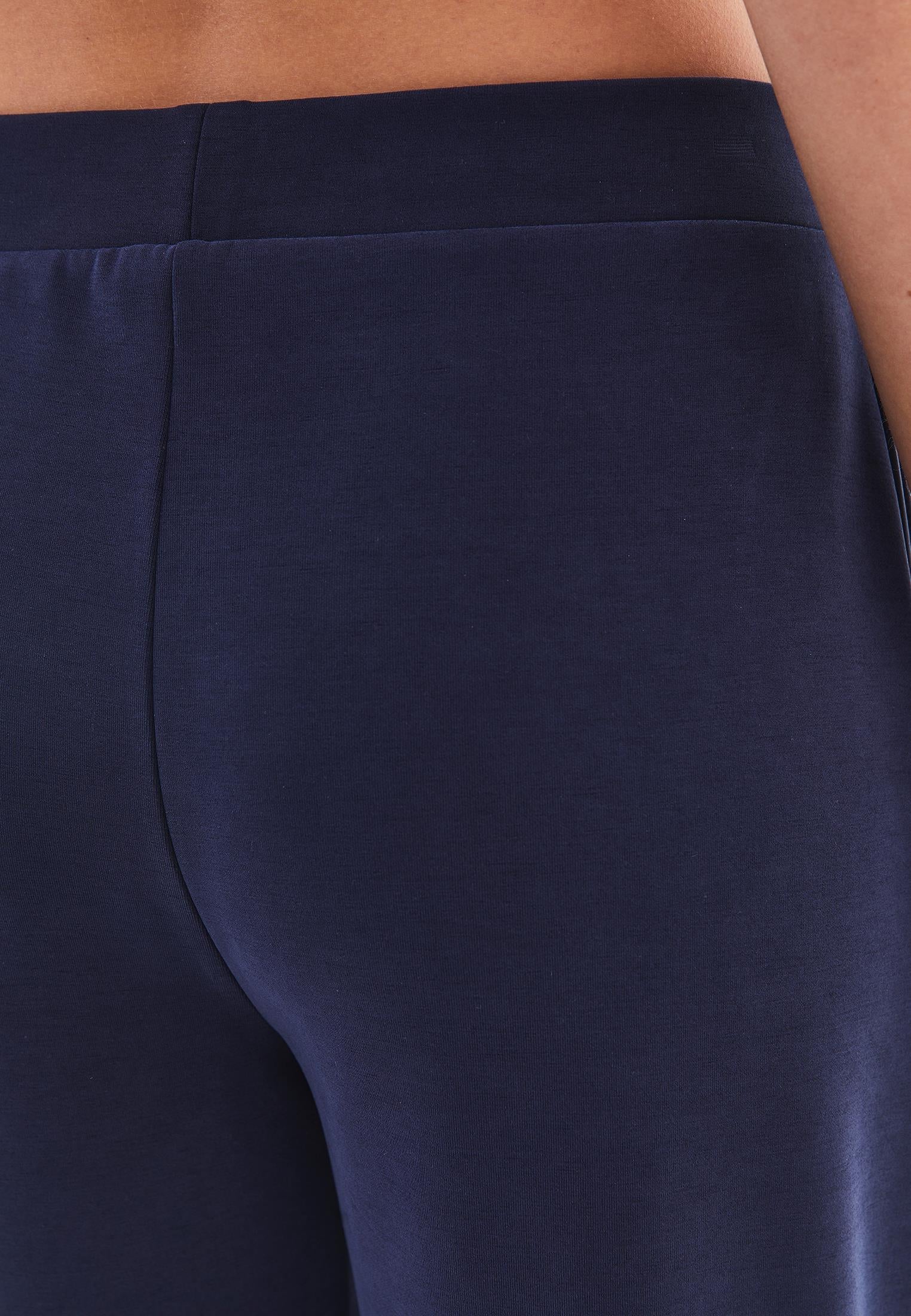 High Waist Standard Straight Leg Pants - MIDNIGHT