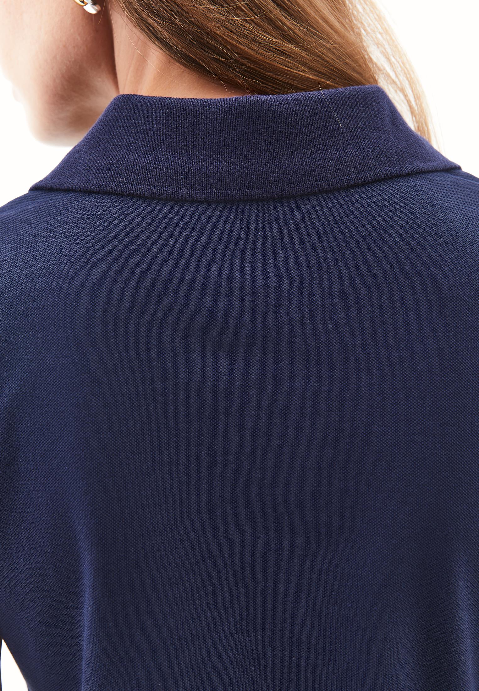 Polo Collar Short Sleeve Standard T-Shirt - MIDNIGHT