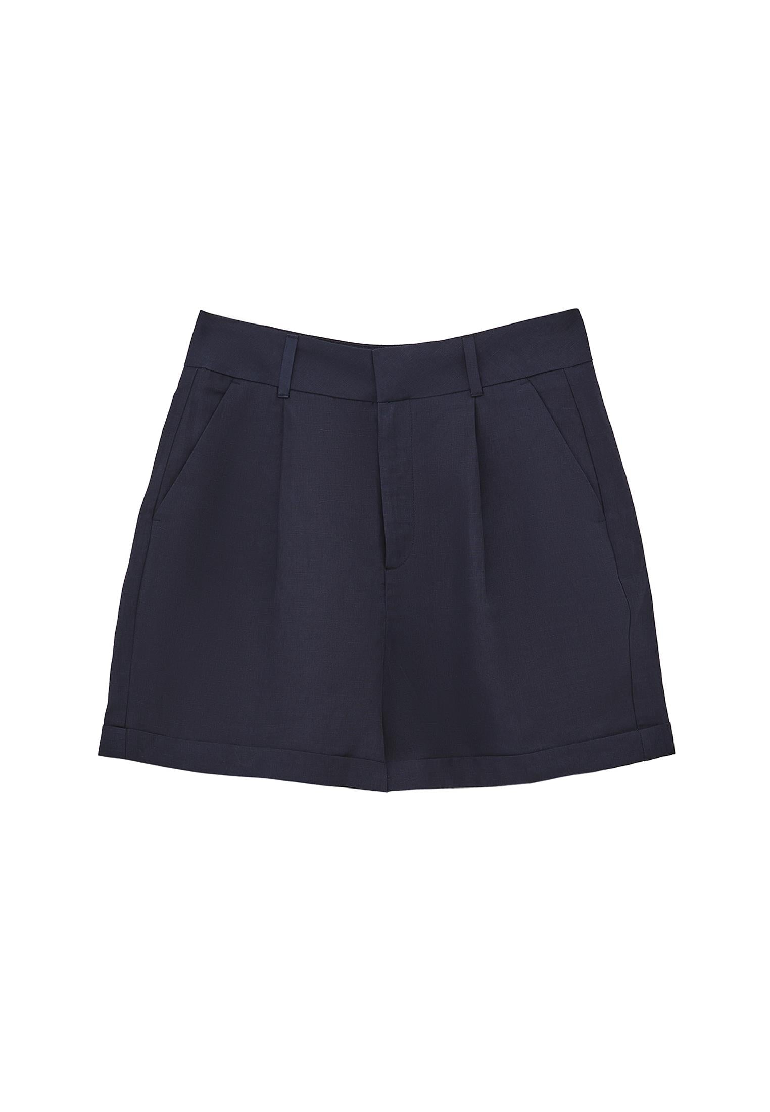 Ultra High Waist Short Shorts - MIDNIGHT