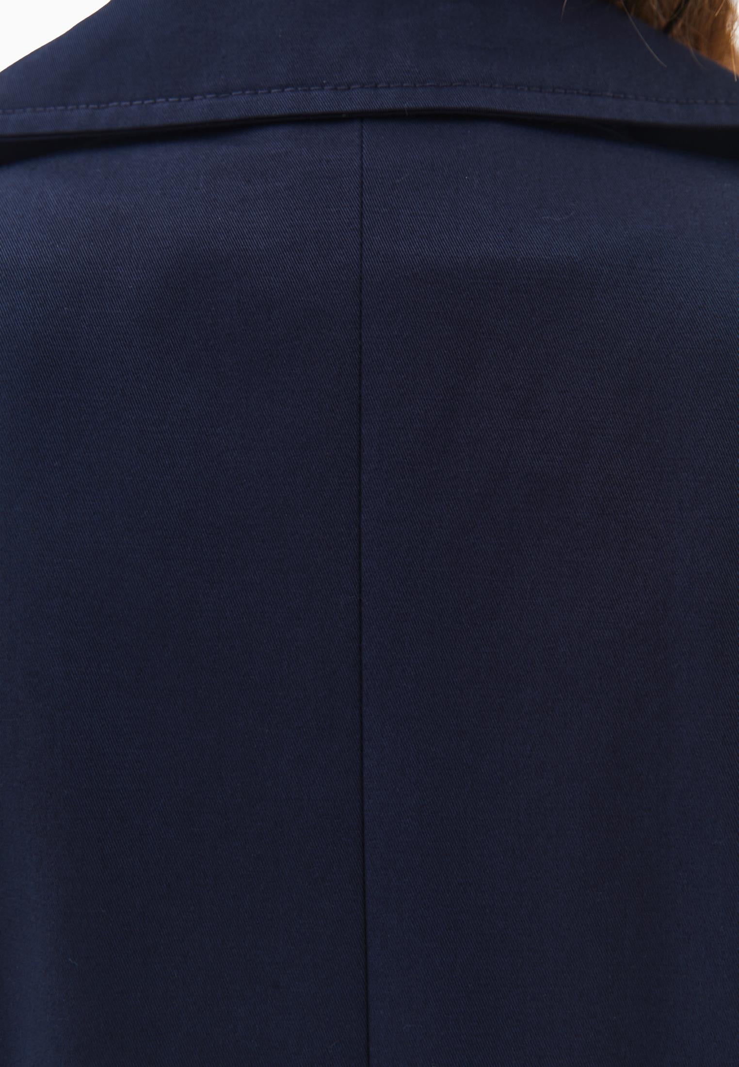 Cotton Belted Trenchcoat - MIDNIGHT