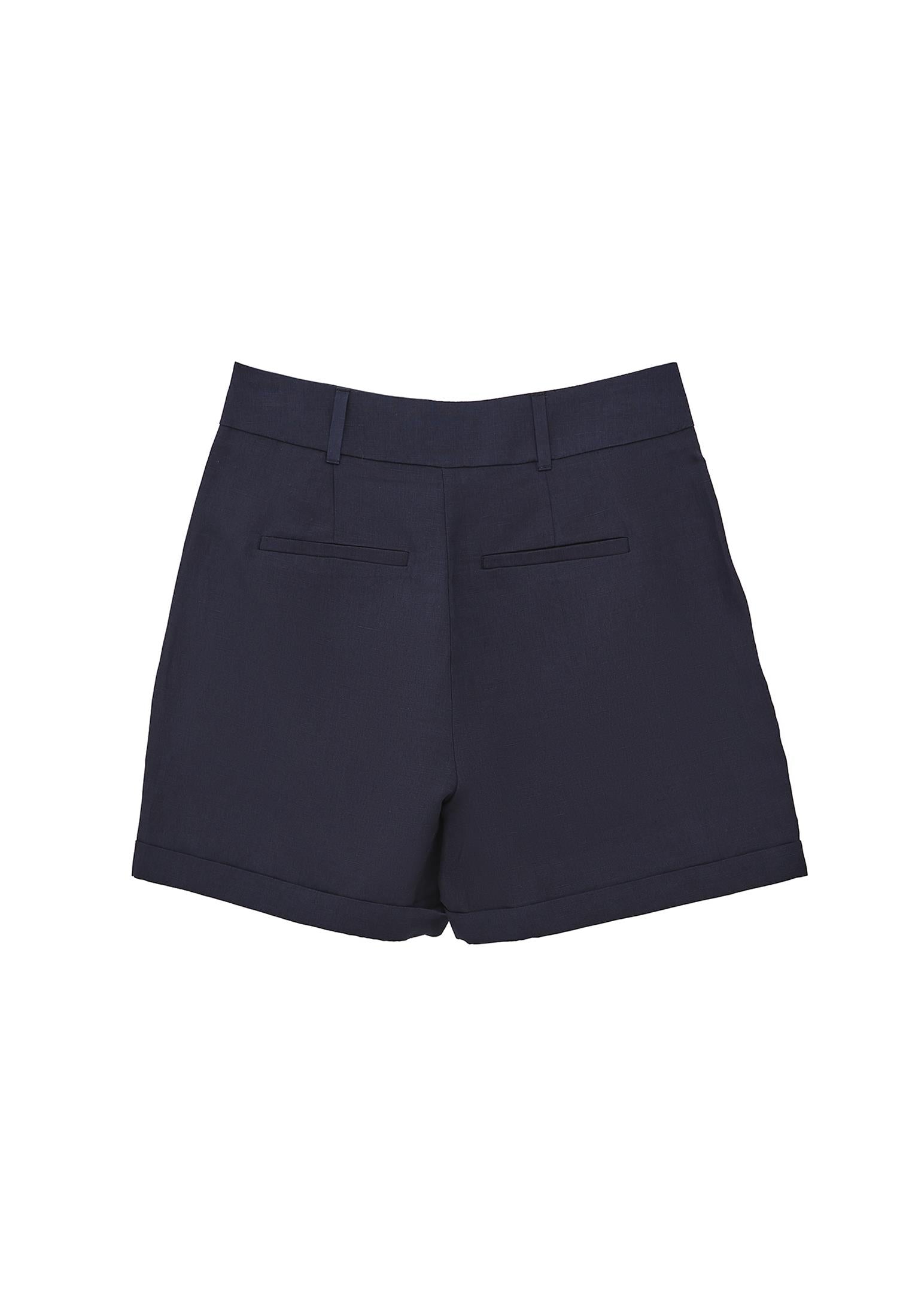 Ultra High Waist Short Shorts - MIDNIGHT