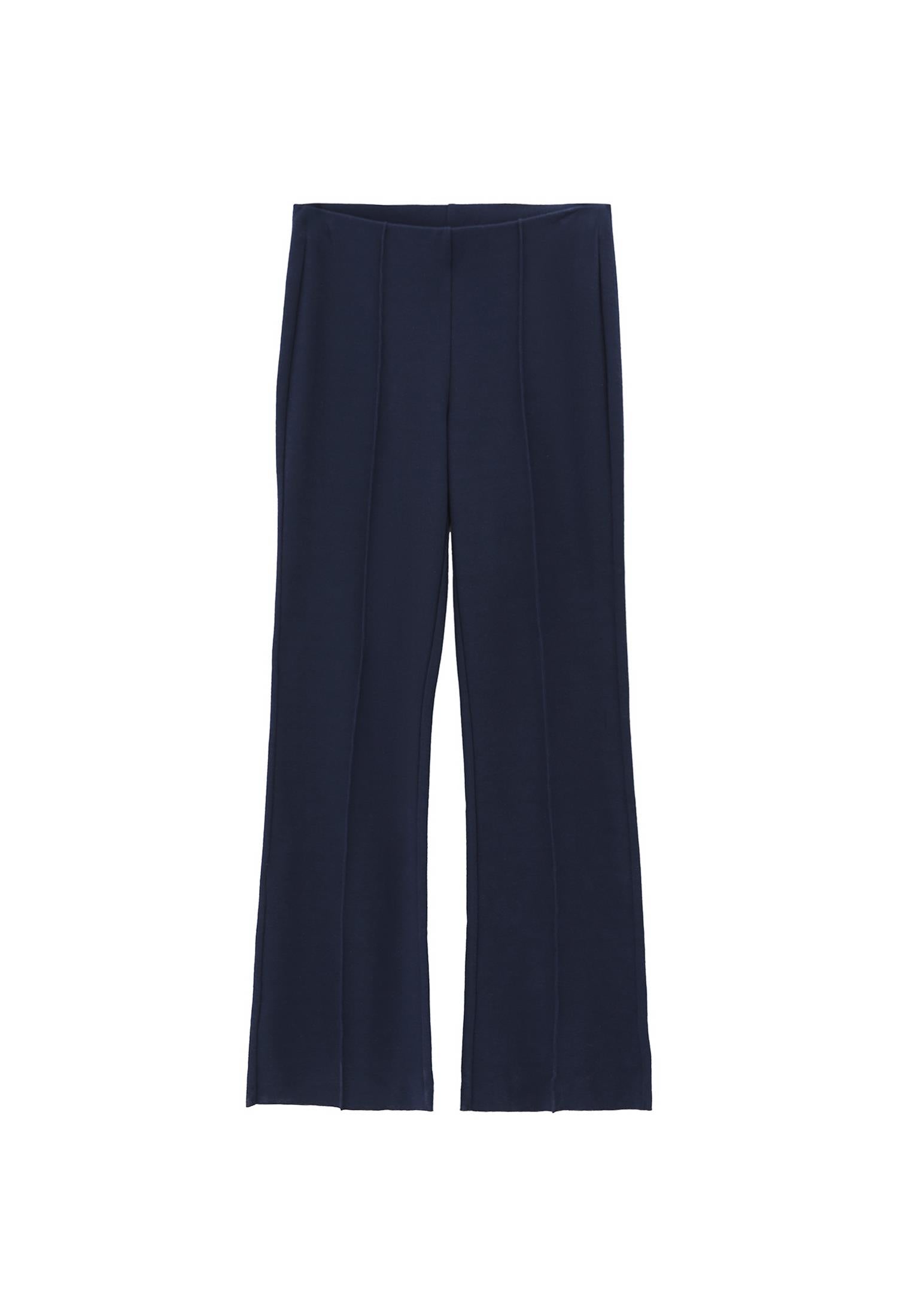 High Waist Spanish Leg Pants - MIDNIGHT