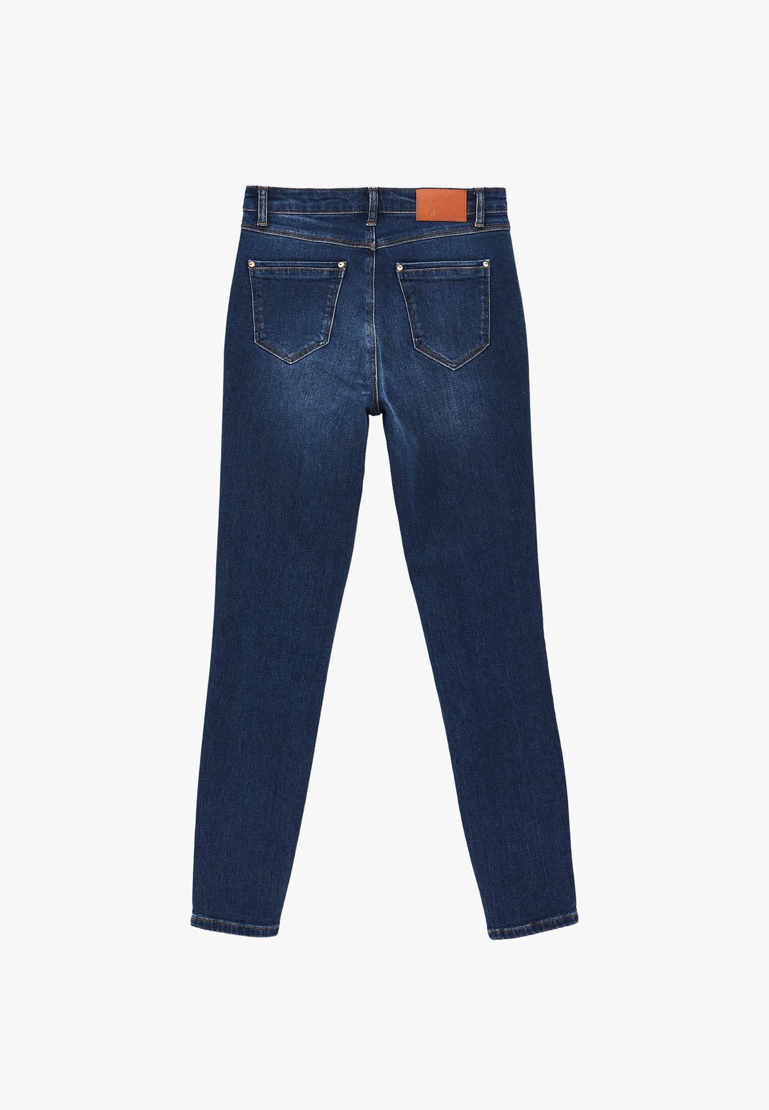 Skinny Ultra High Waist Jeans - MID BLUE DENIM