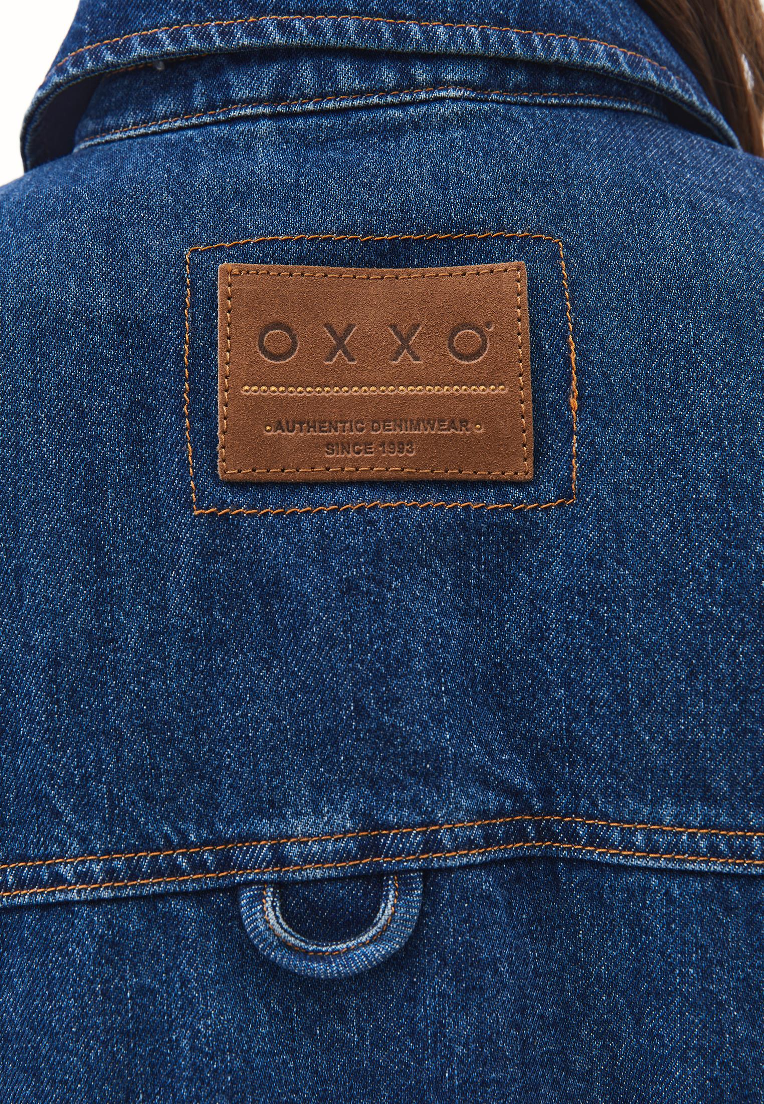 Oversize Denim Jacket - MID BLUE