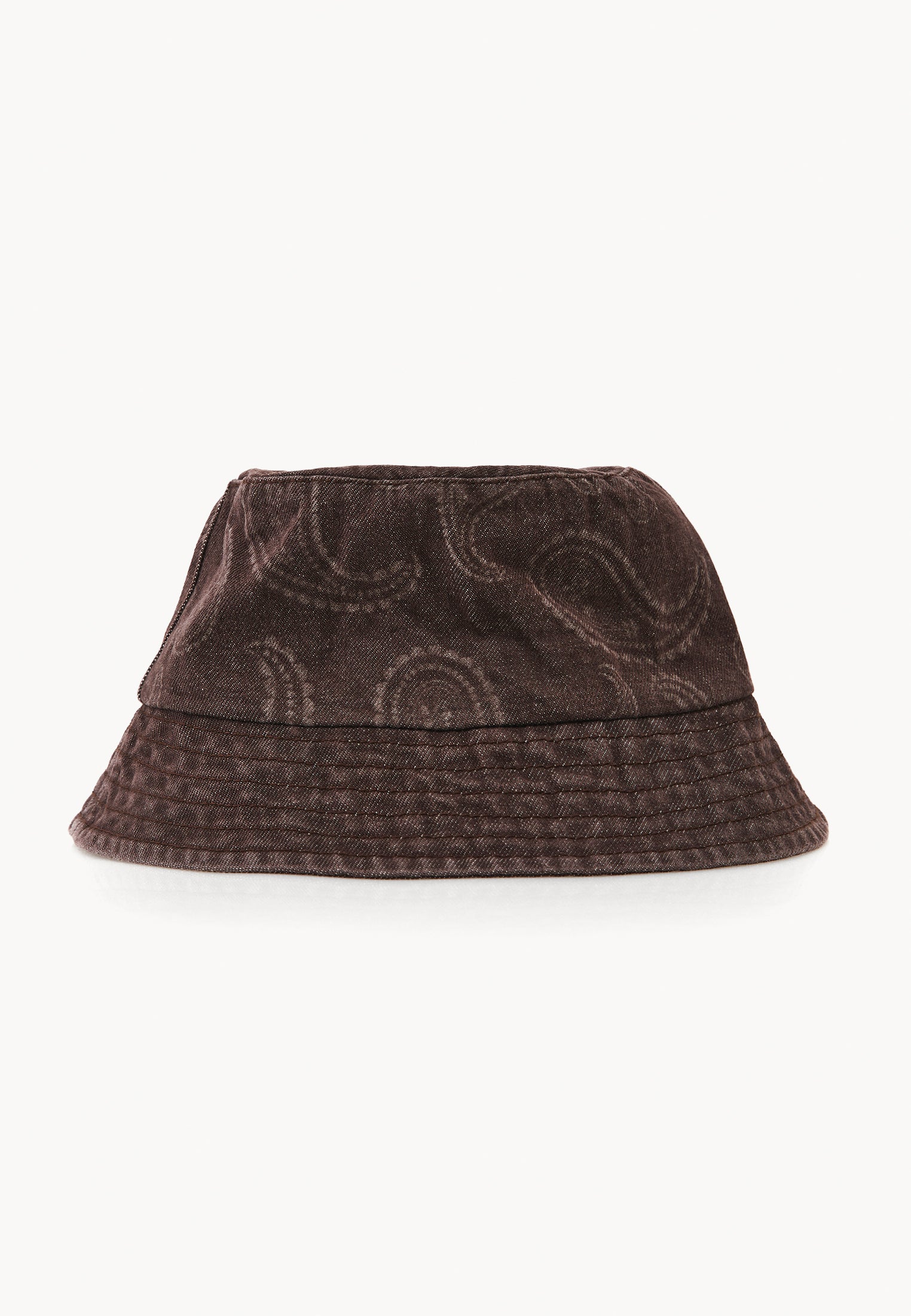 Hat - MID BROWN DENIM