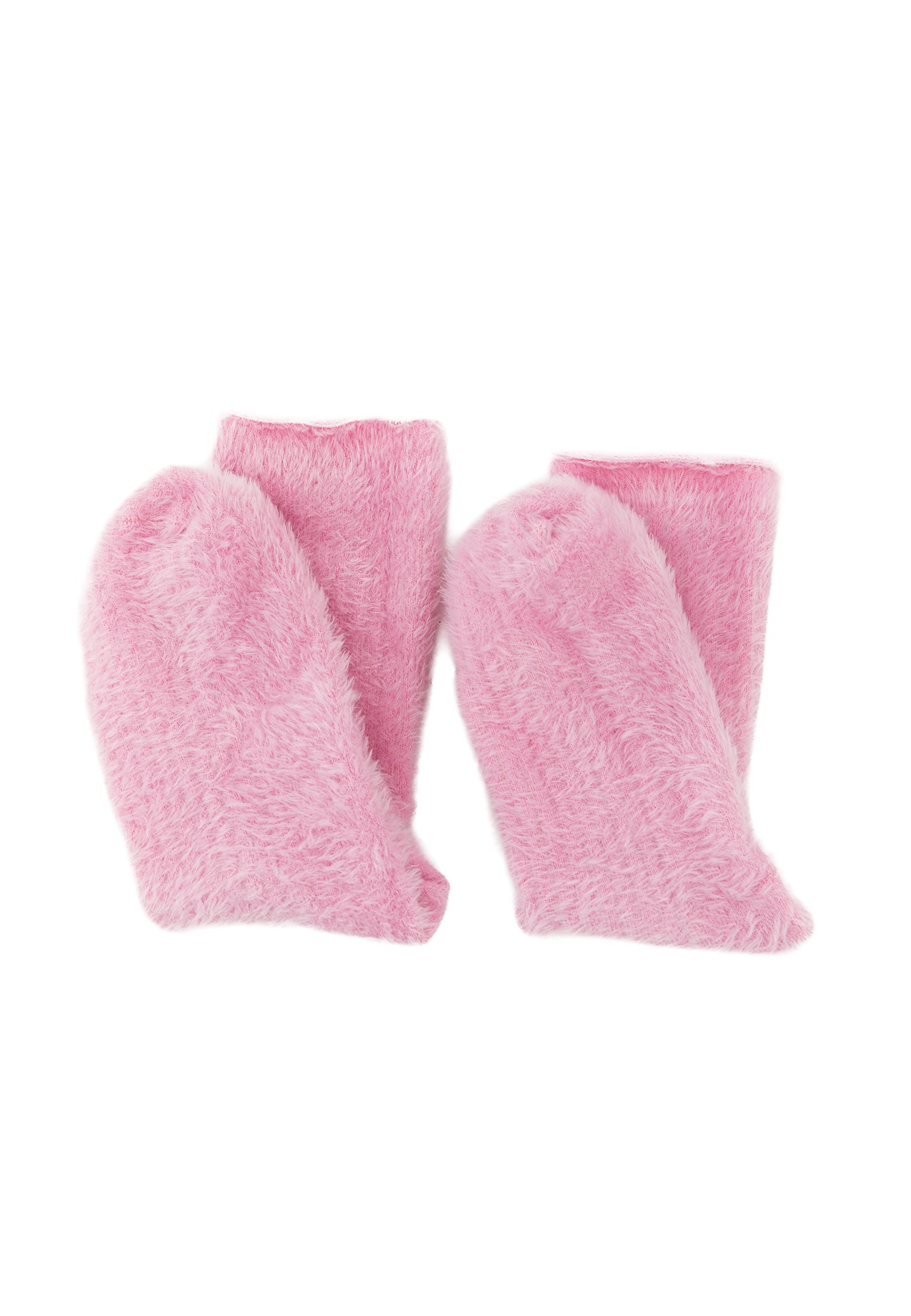 Fashion Women Accessory Winter Socks - MISTY ROSE