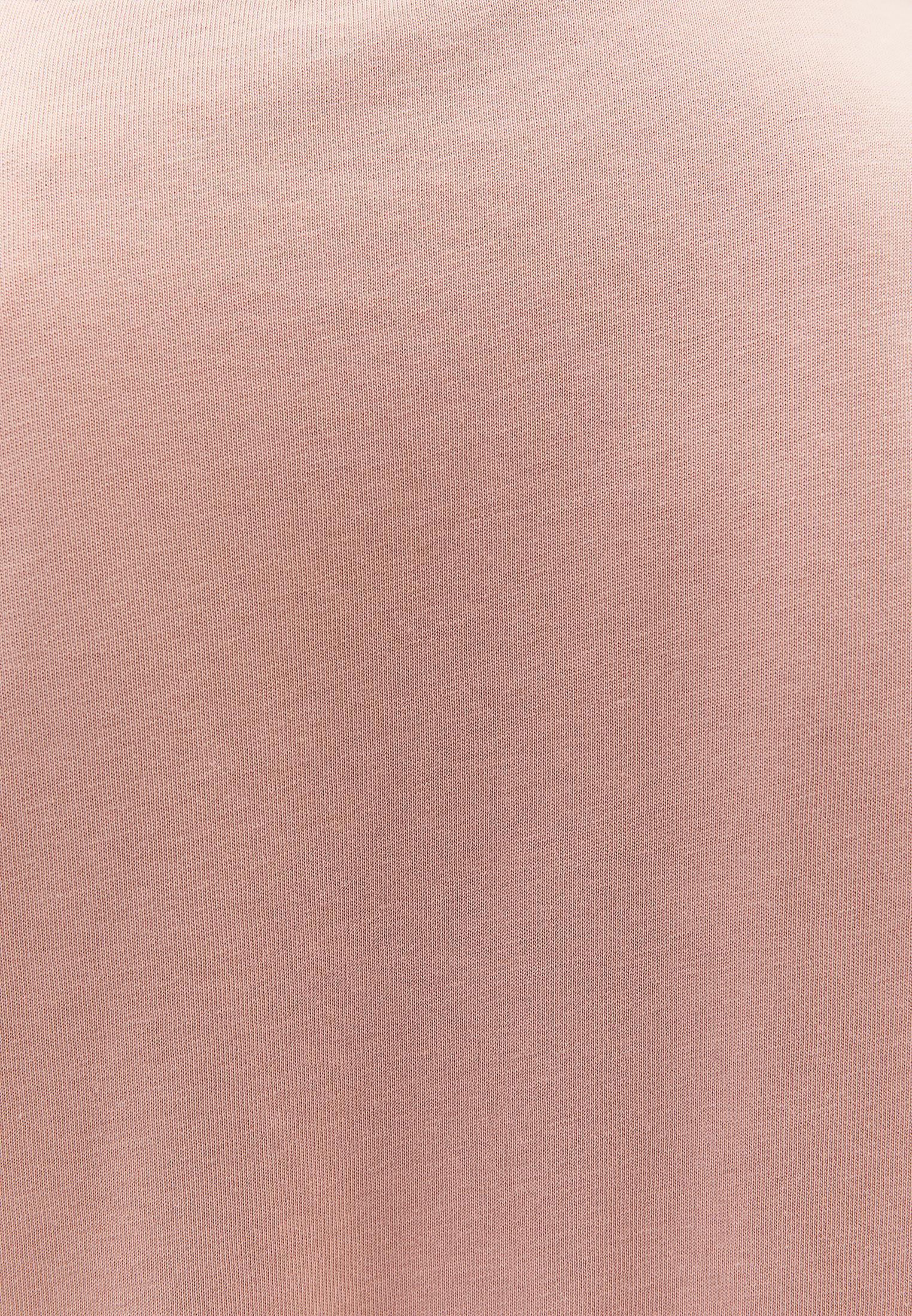 Boyfriend Crew Neck T-Shirt - MISTY ROSE