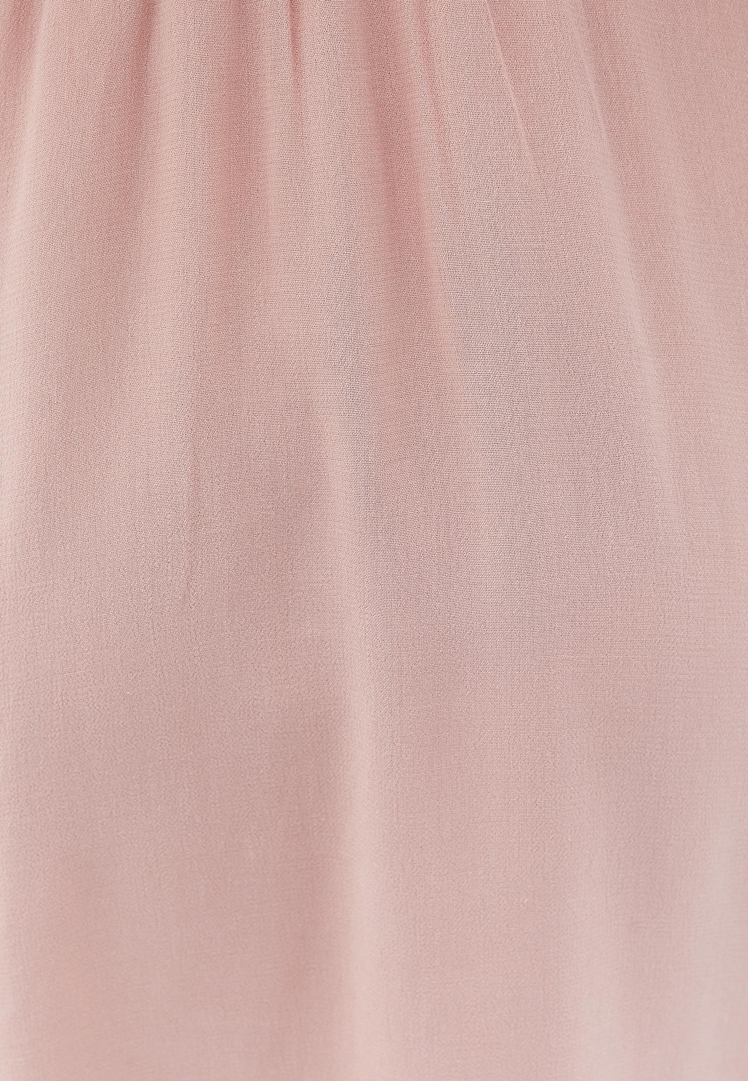 V-Neck Short Dress - MISTY ROSE