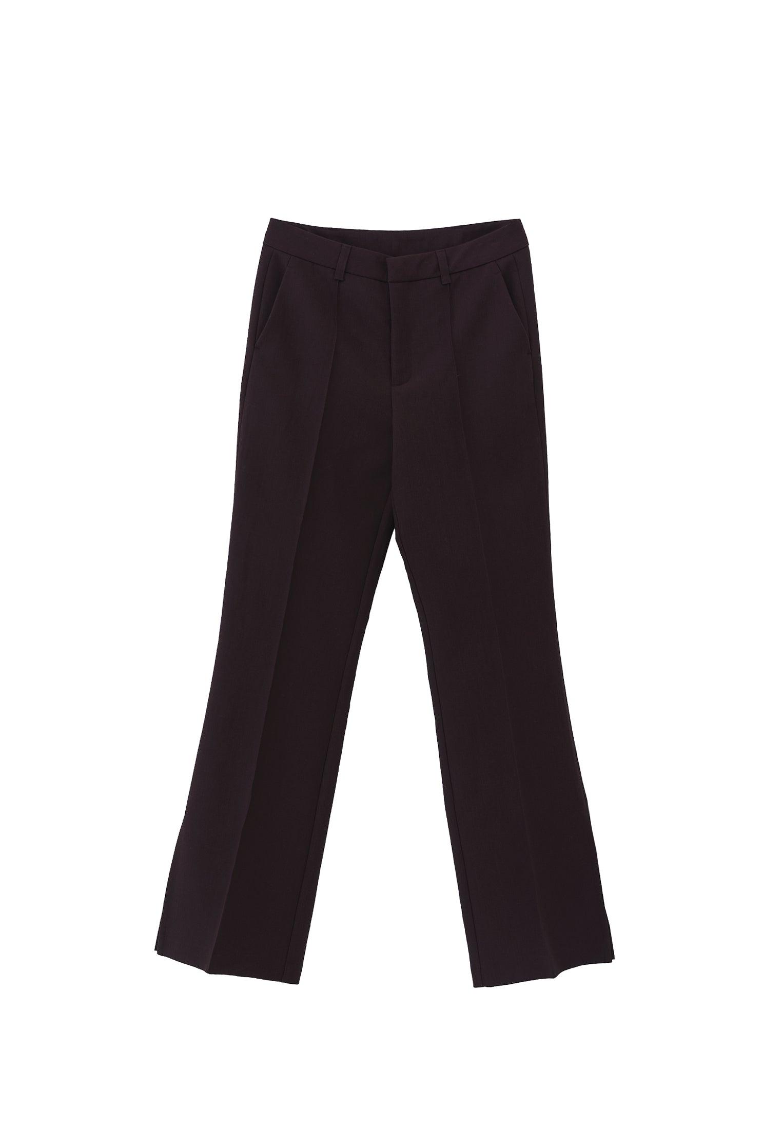 High Waist Straight Leg Pants - MOLE