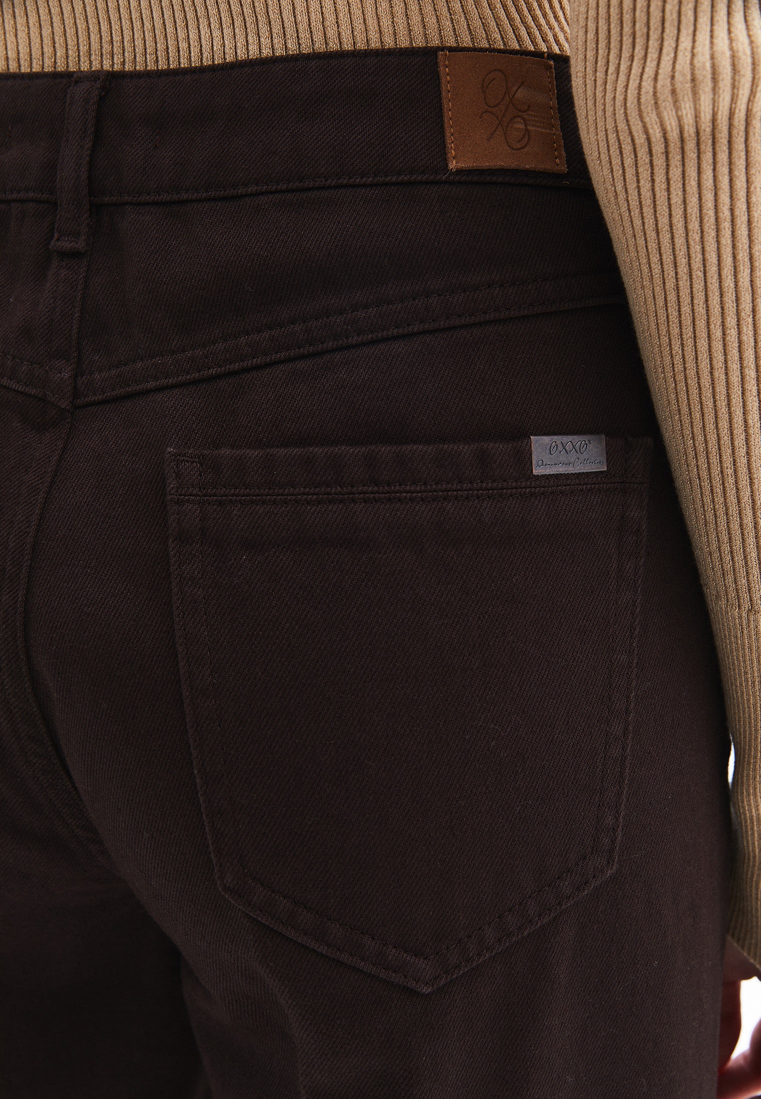 High Waist Wide Leg Long Trousers - MOLE