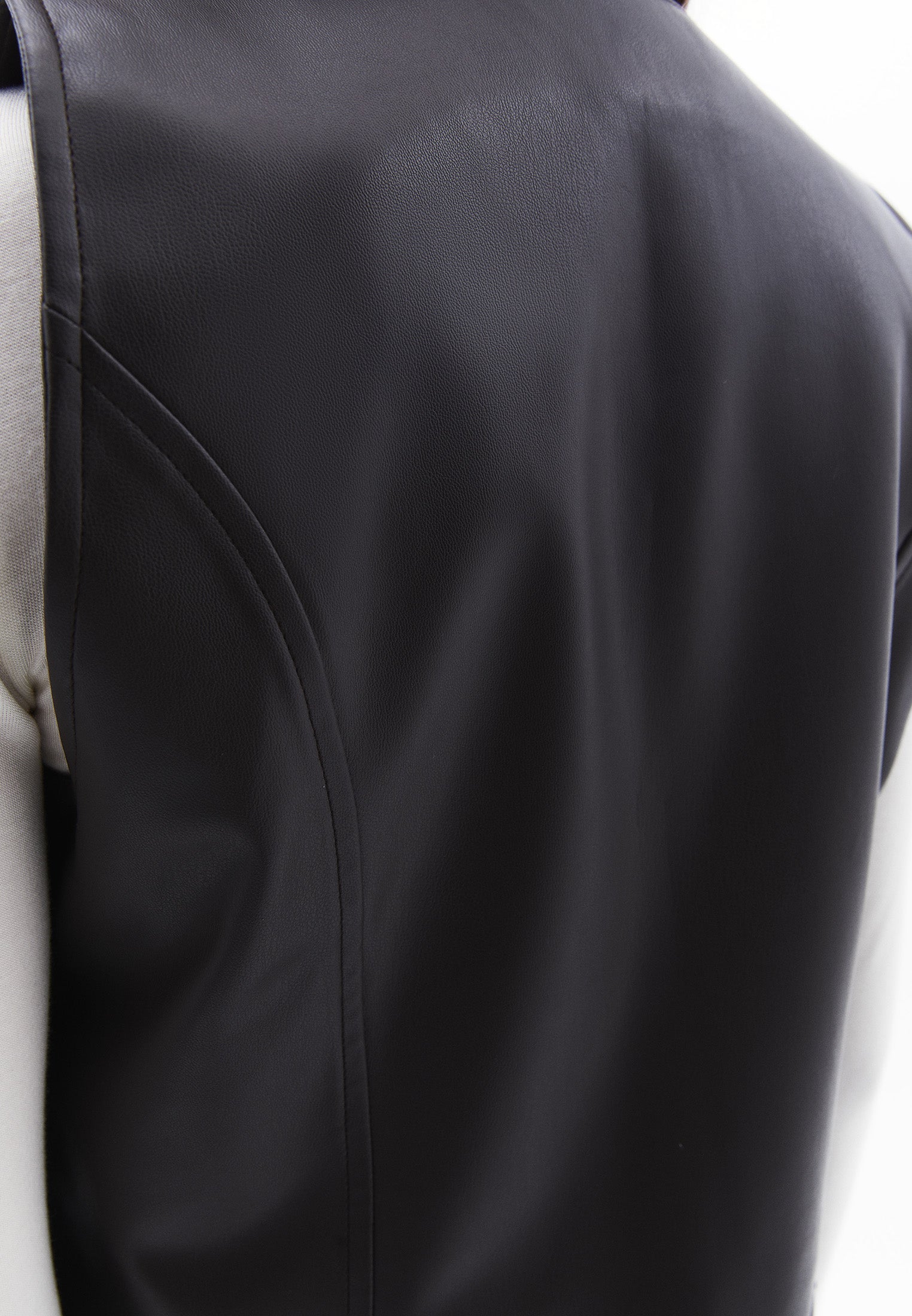 V Neck Slim Fit Sleeveless Vest - MOLE
