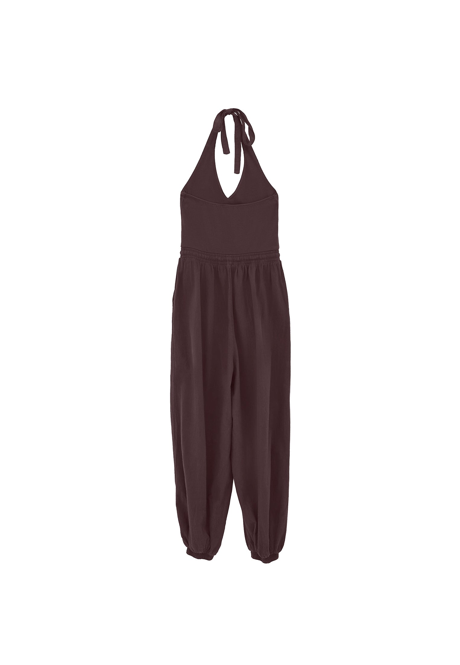 V Neck Elastic Women's Jumpsuit - MOLE