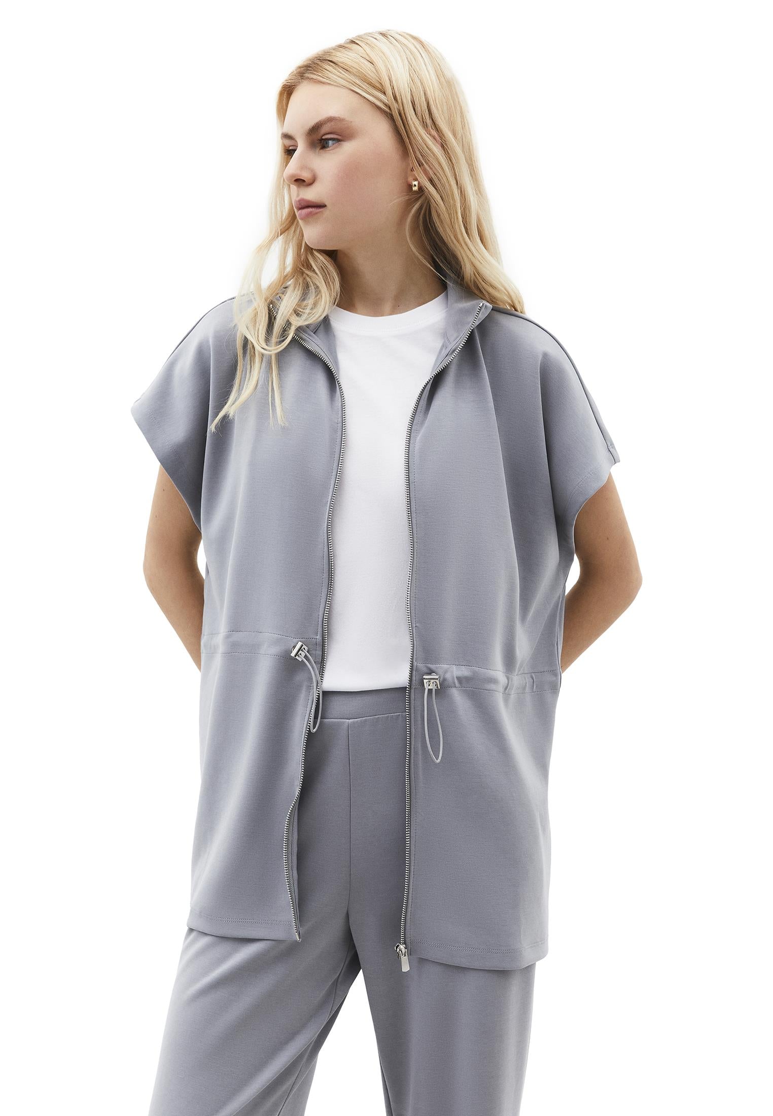 Tunic Form Vest - MONUMENT