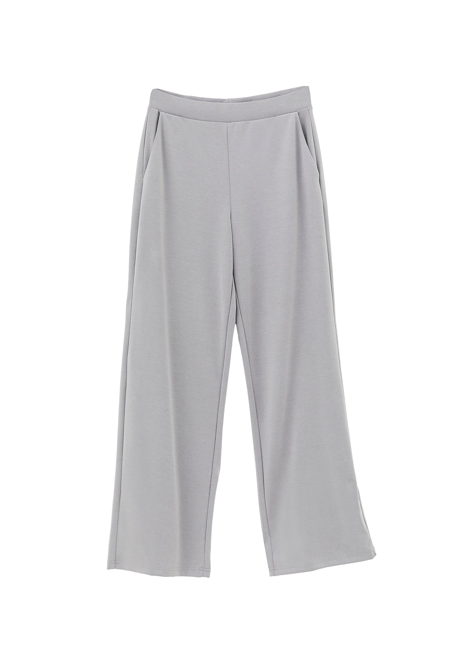 Straight Leg High Waist Sweatpant - MONUMENT