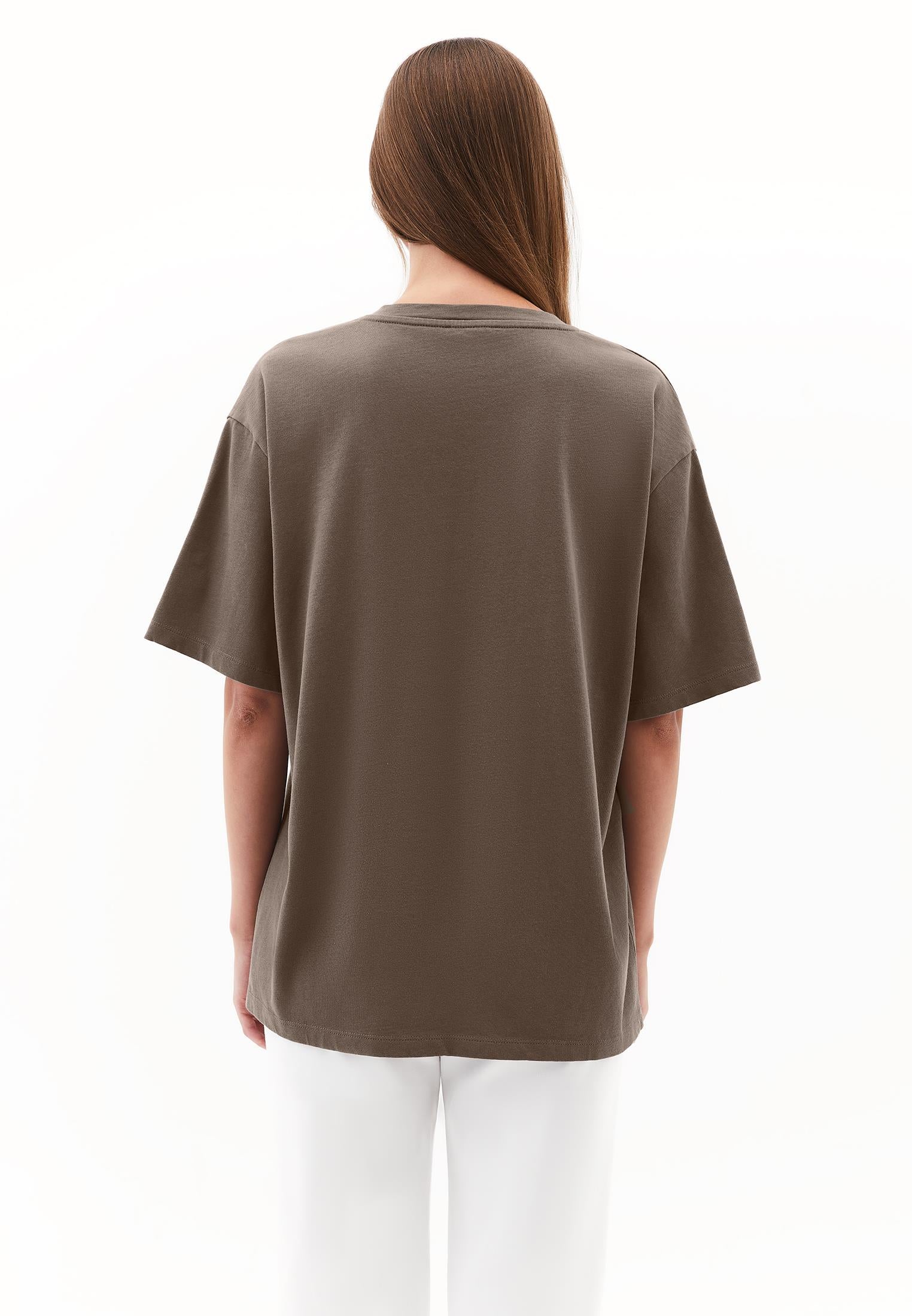 V Neck Boyfriend T-Shirt - MOREL