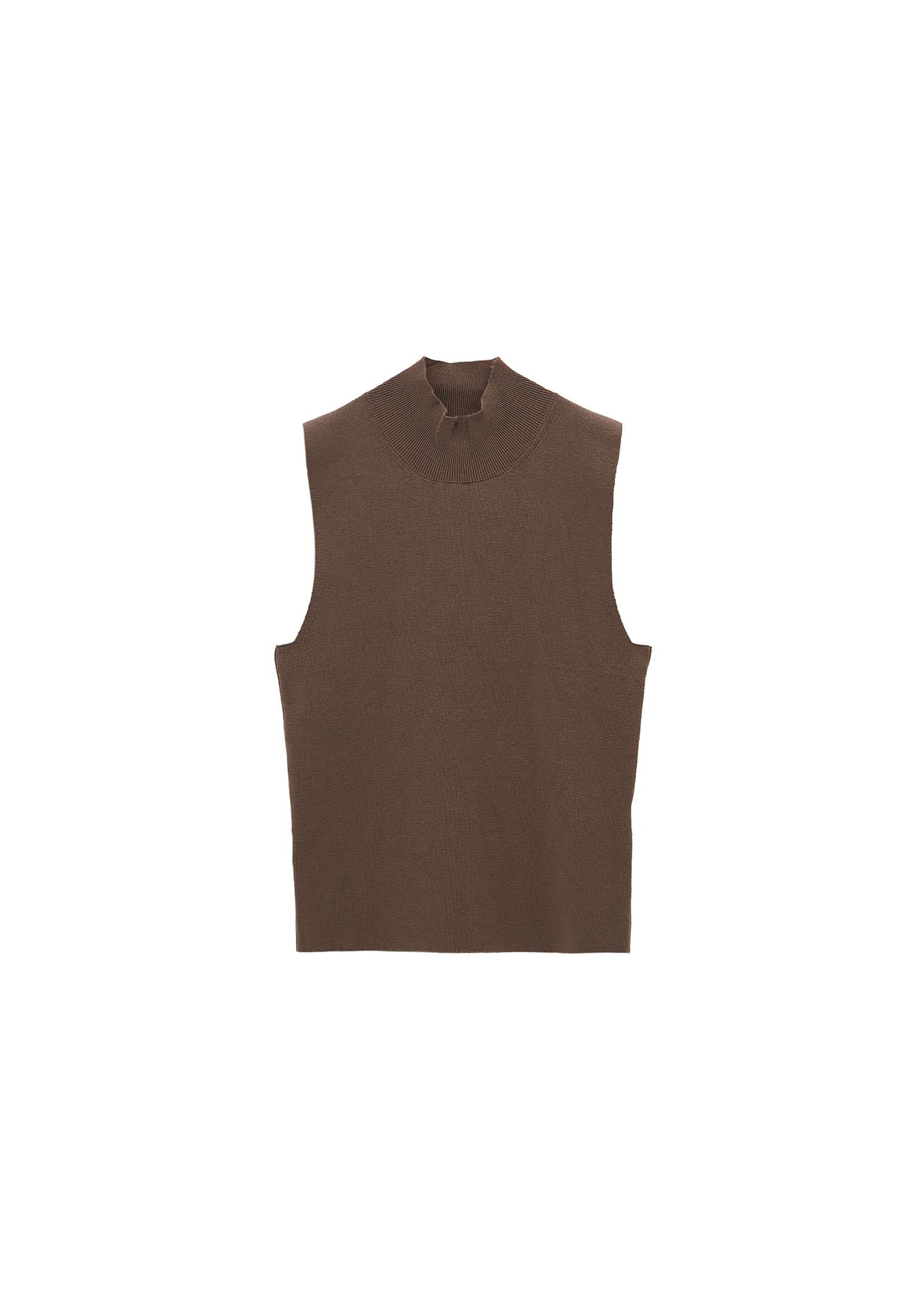 High Neck Tank Top - MOREL