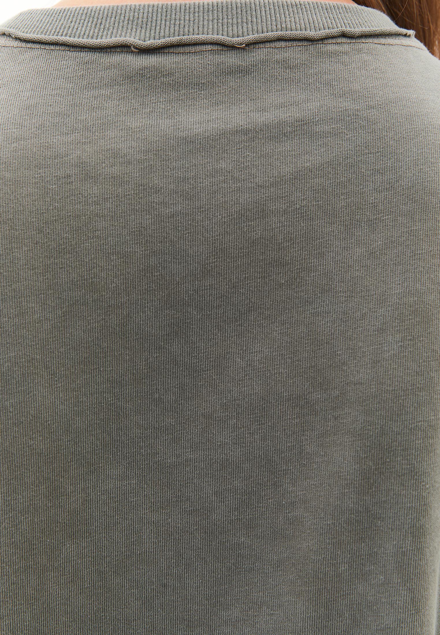 Loose Fit Crew Neck T-Shirt - MULLED BASIL