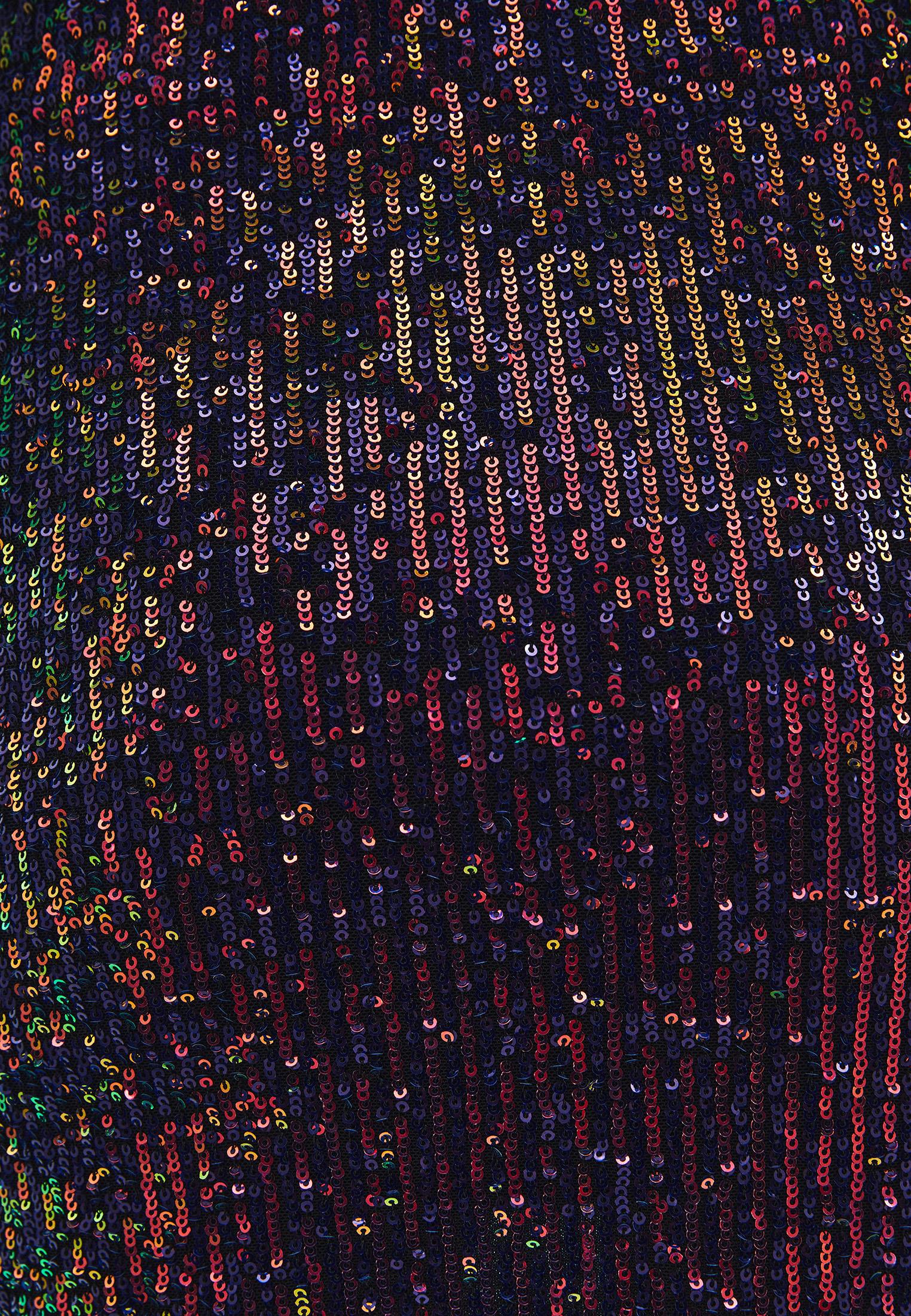 Short Sequin Skirt - MULTI COLOR