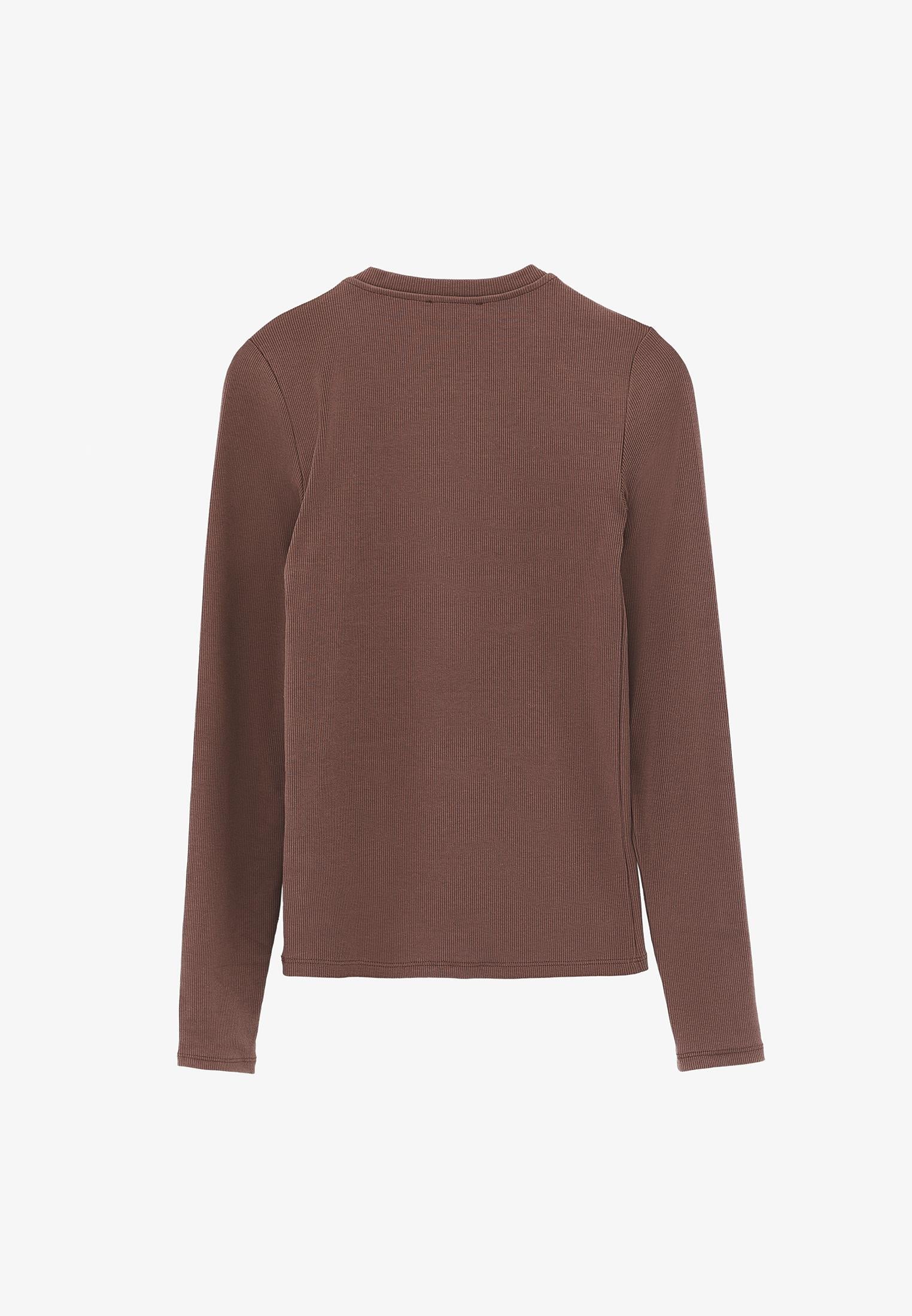 Crew Neck Long Sleeve T-Shirt - MYRISTICA