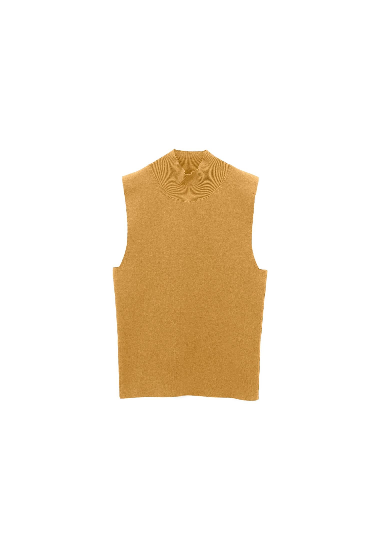 High Neck Tank Top - NARCISSUS