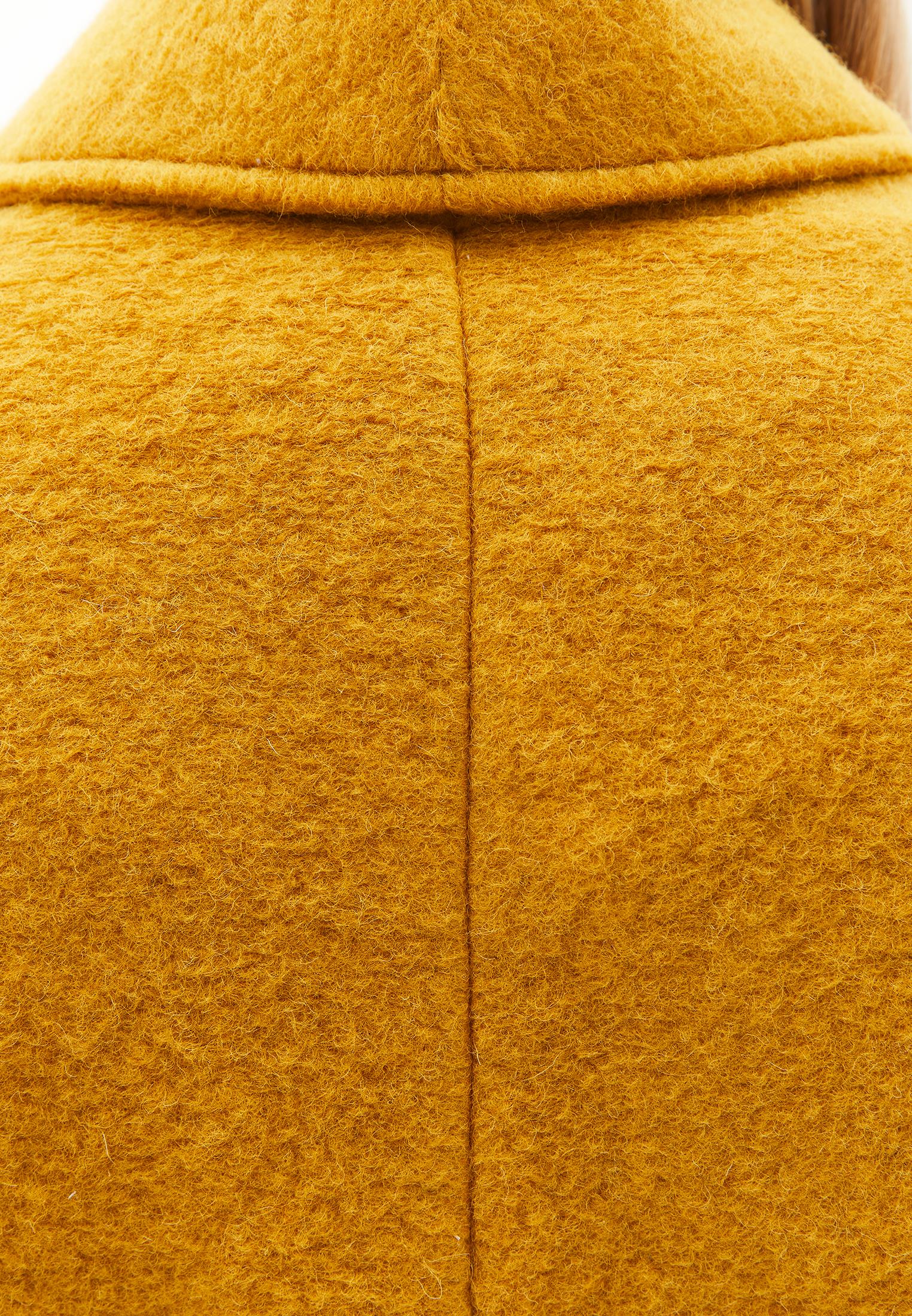 Long Coat With Shawl Collar And Belt Detail - NARCISSUS