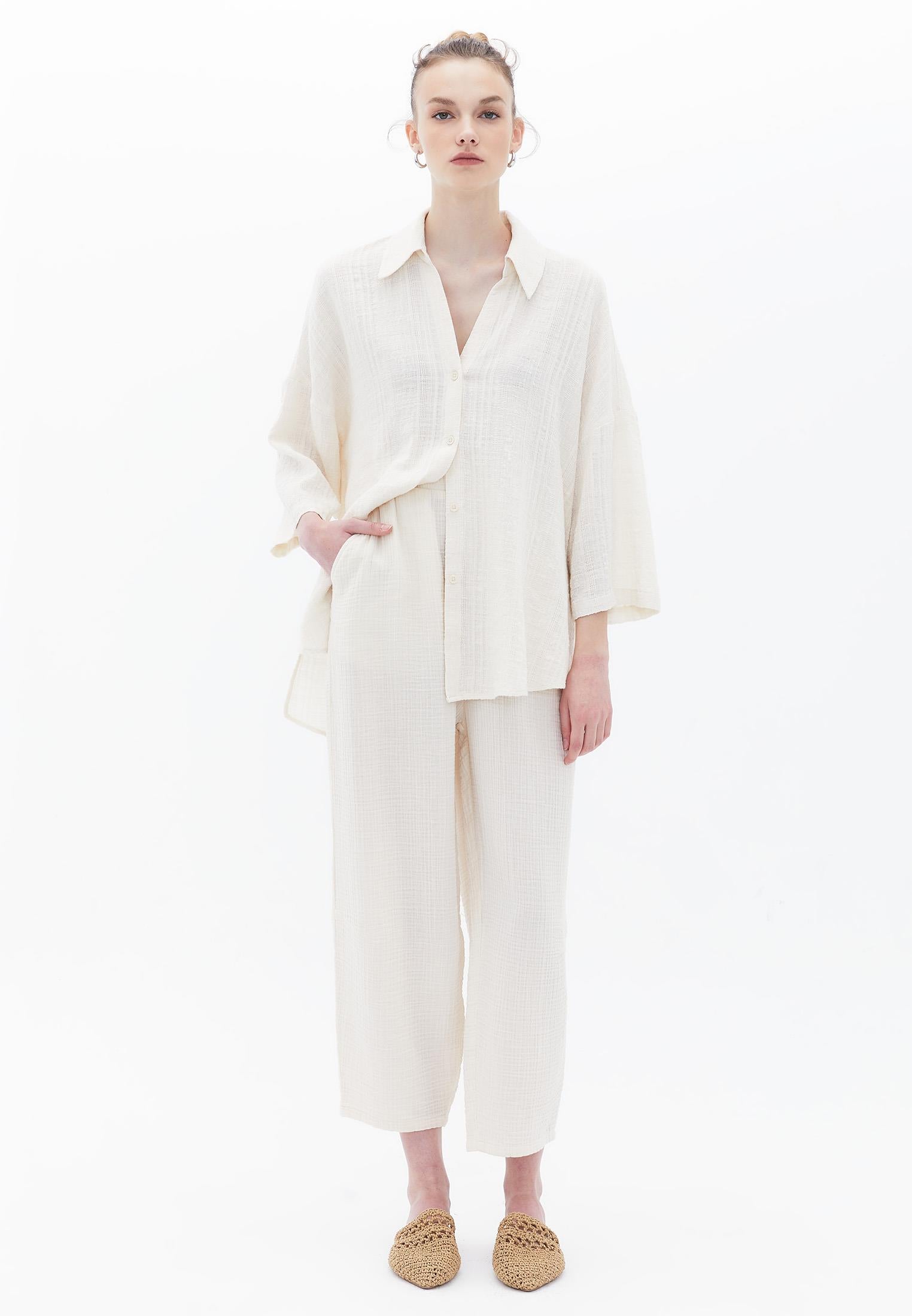 Oversize Shirt - NATURAL