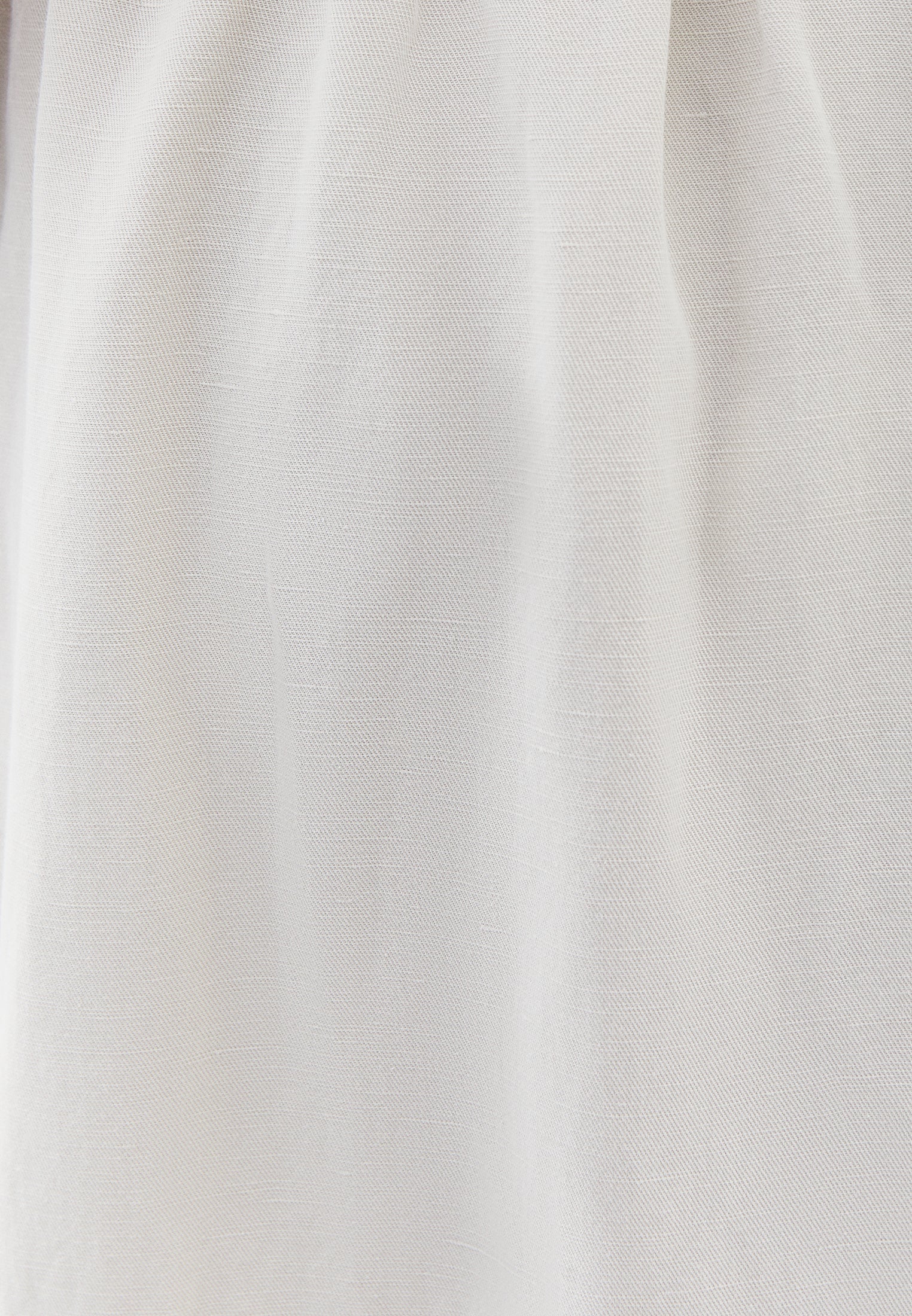 A-Line Midi Skirt - NATURAL