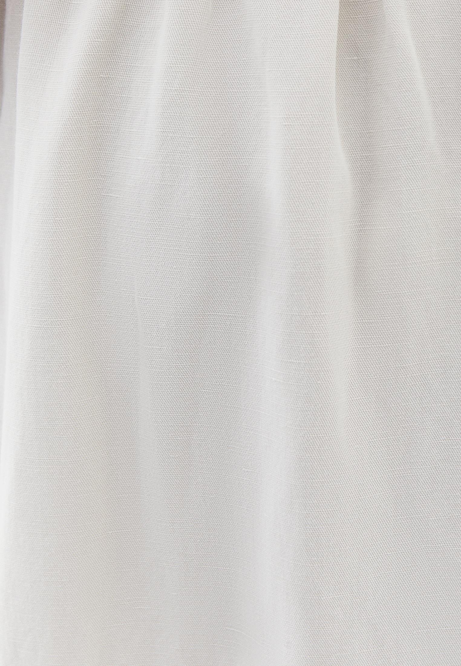 A-Line Midi Skirt - NATURAL