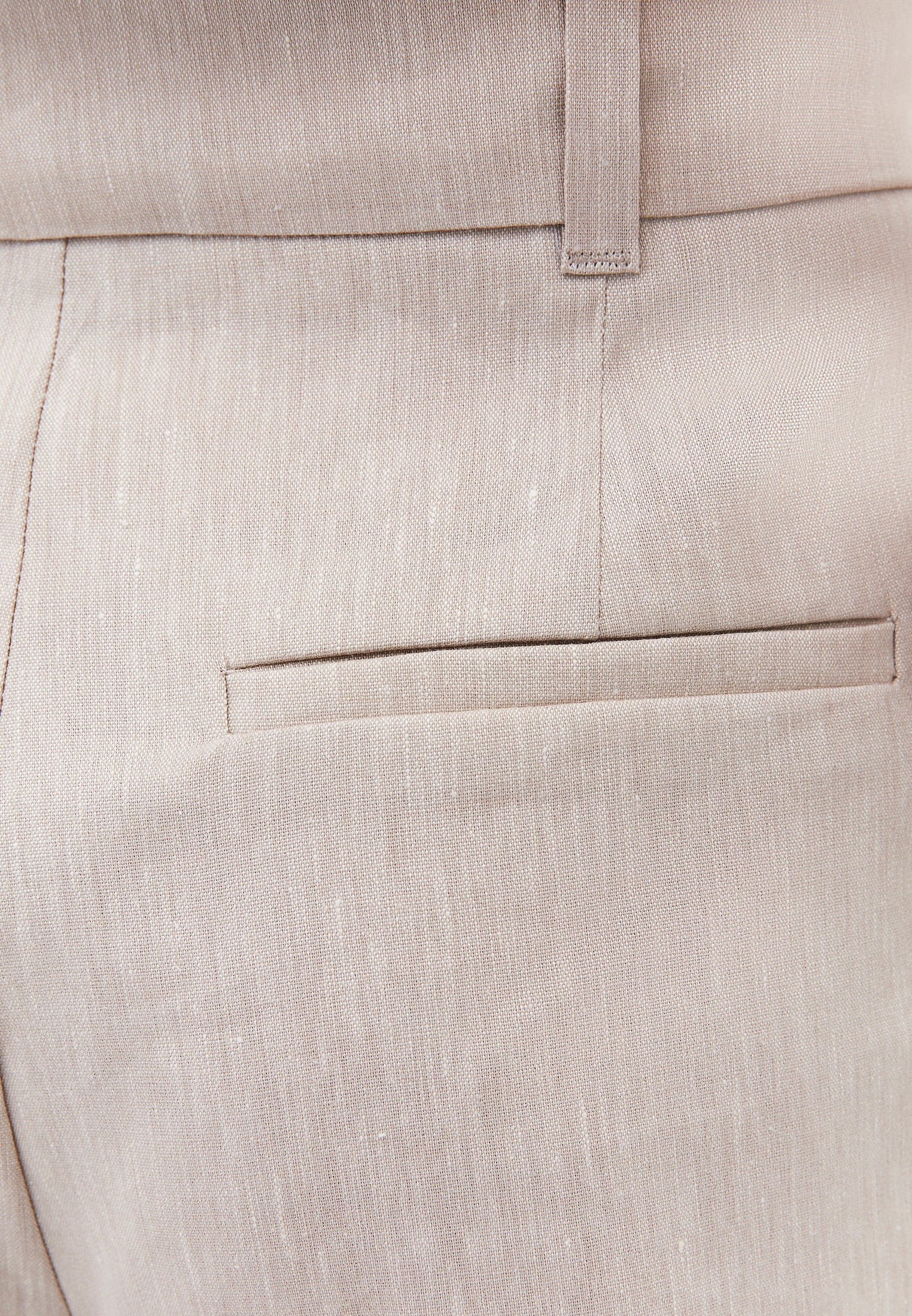 Pleated Ultra High Waist Shorts - NATURAL