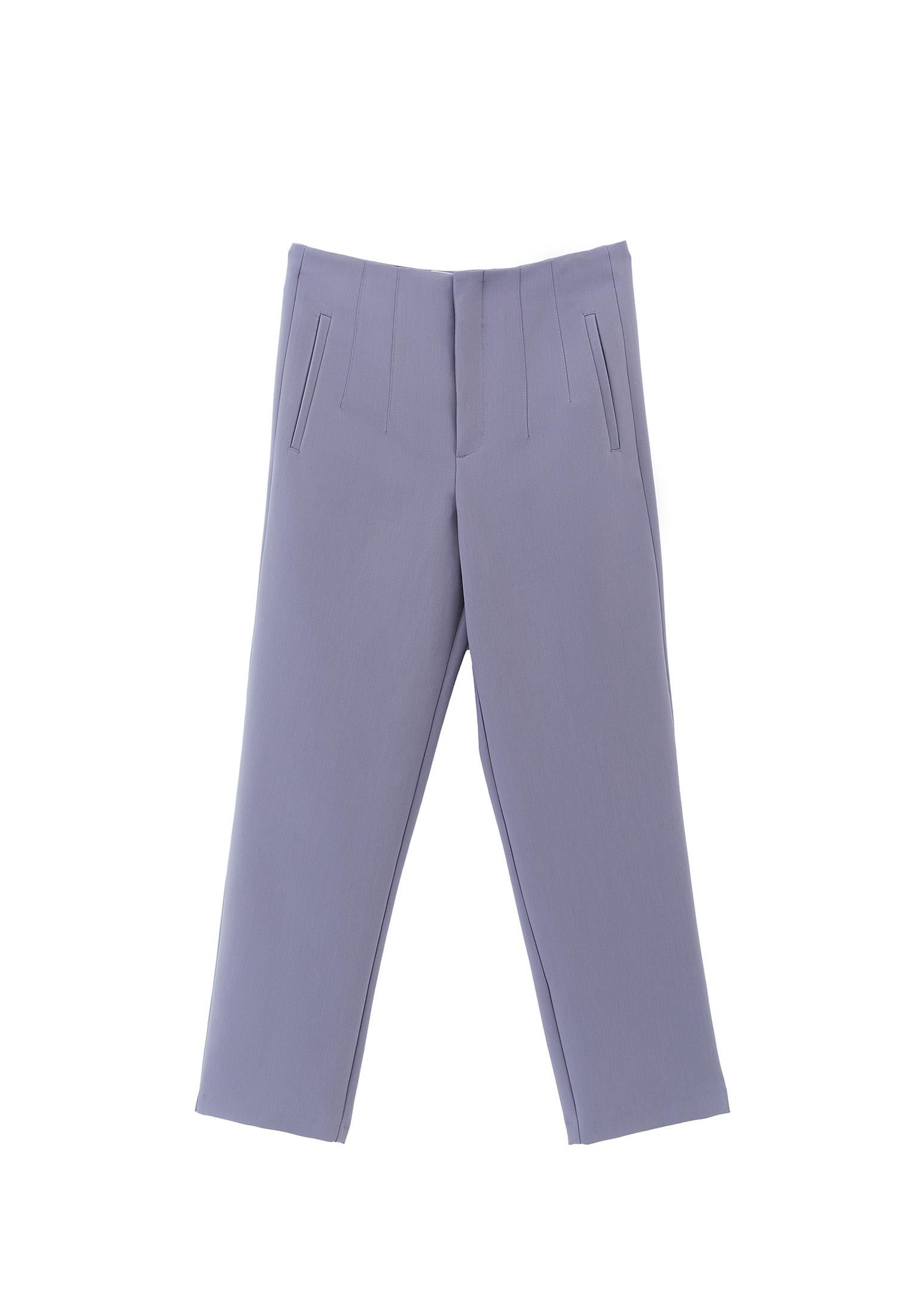 Ultra High Waist Carrot Pants - NIGHT OWL