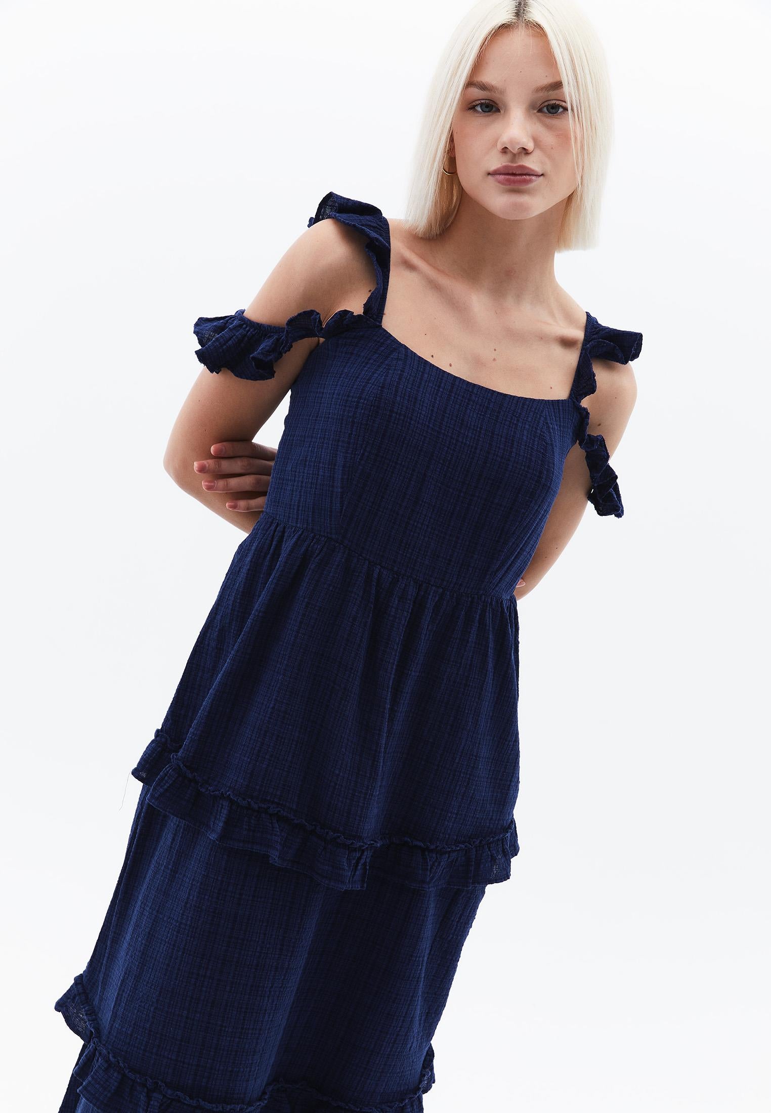 A-Line Dress - OCEAN CAVERN