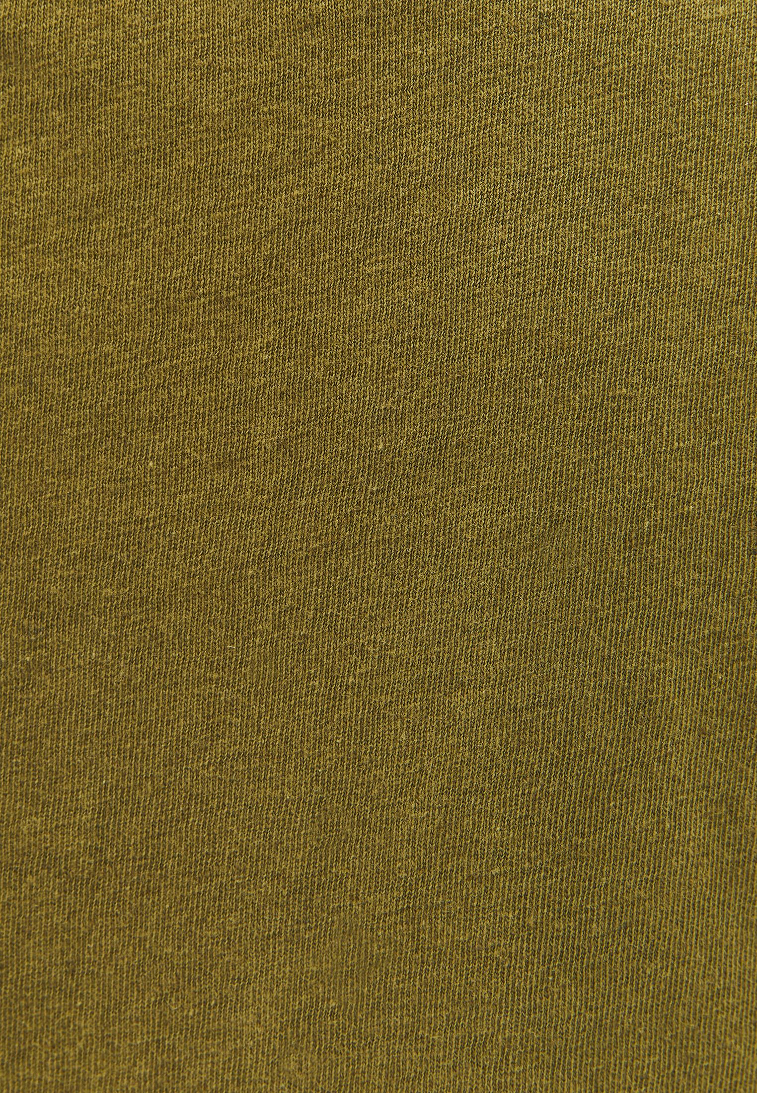 Loose Fit V Neck T-Shirt - OLIVE DRAB