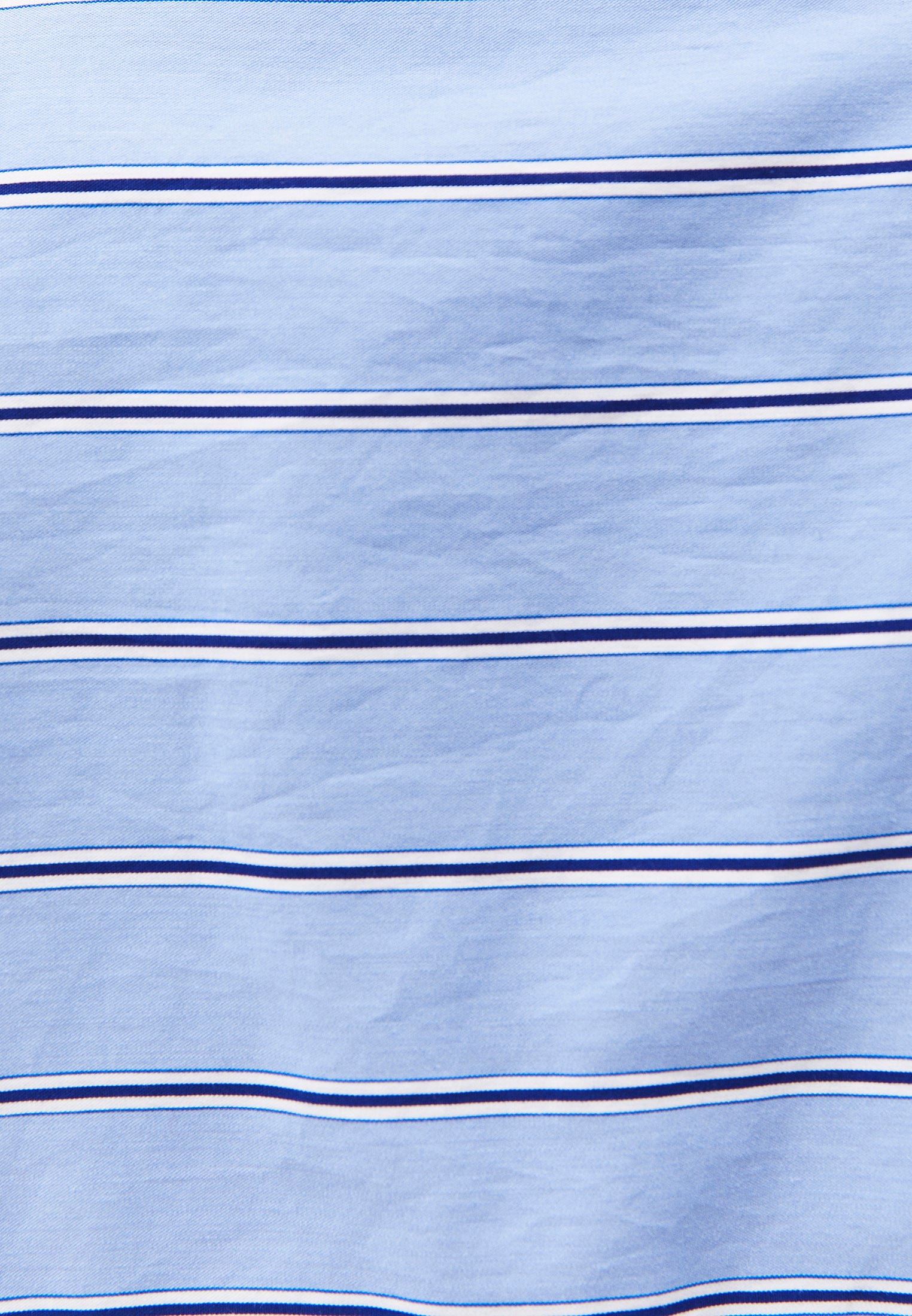 Shirt Collar Oversize Long Sleeve Pocket Detailed Standard Shirt - OPEN AIR STRIPE