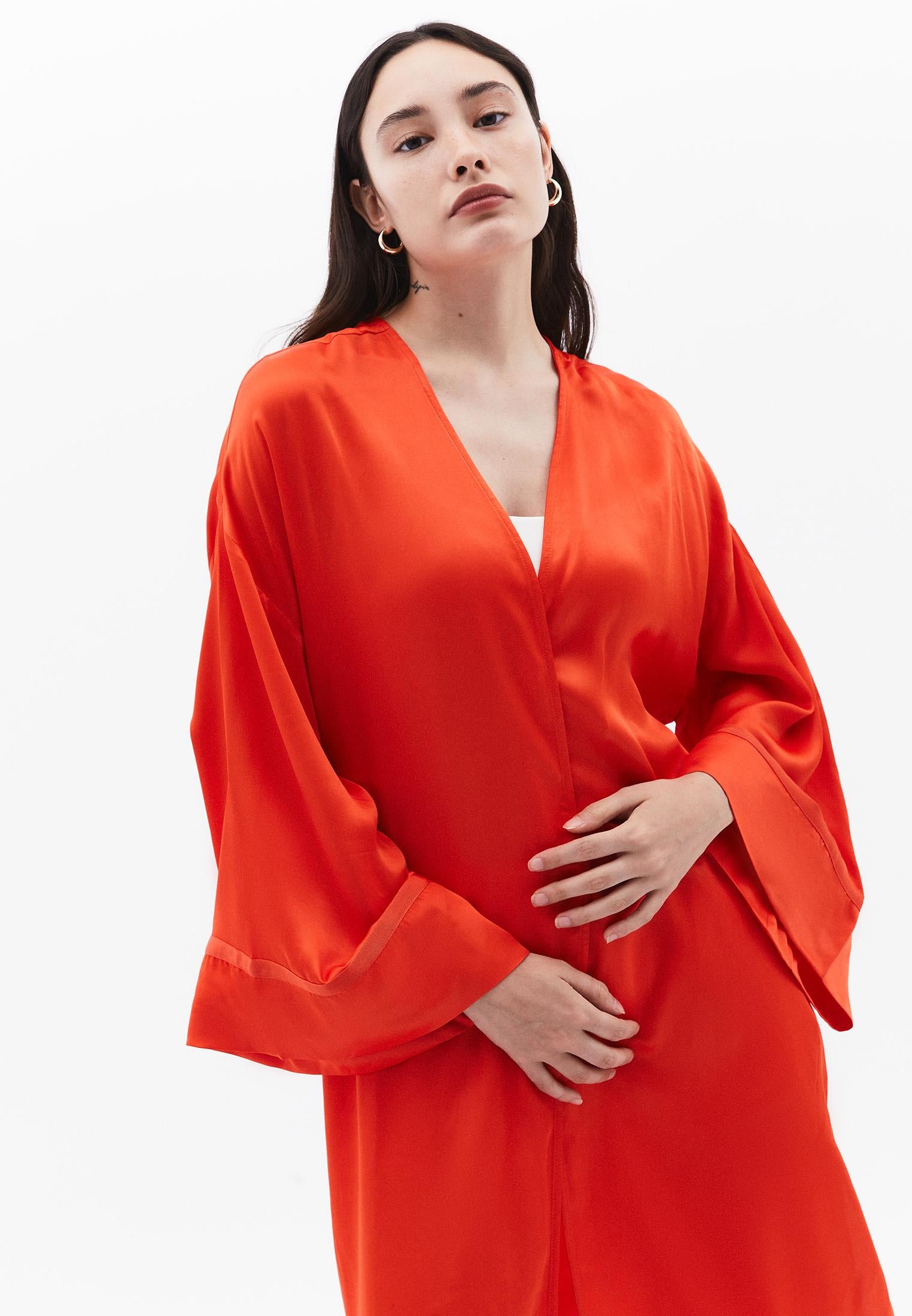 Bohemian Style Kimono - ORANGE COM