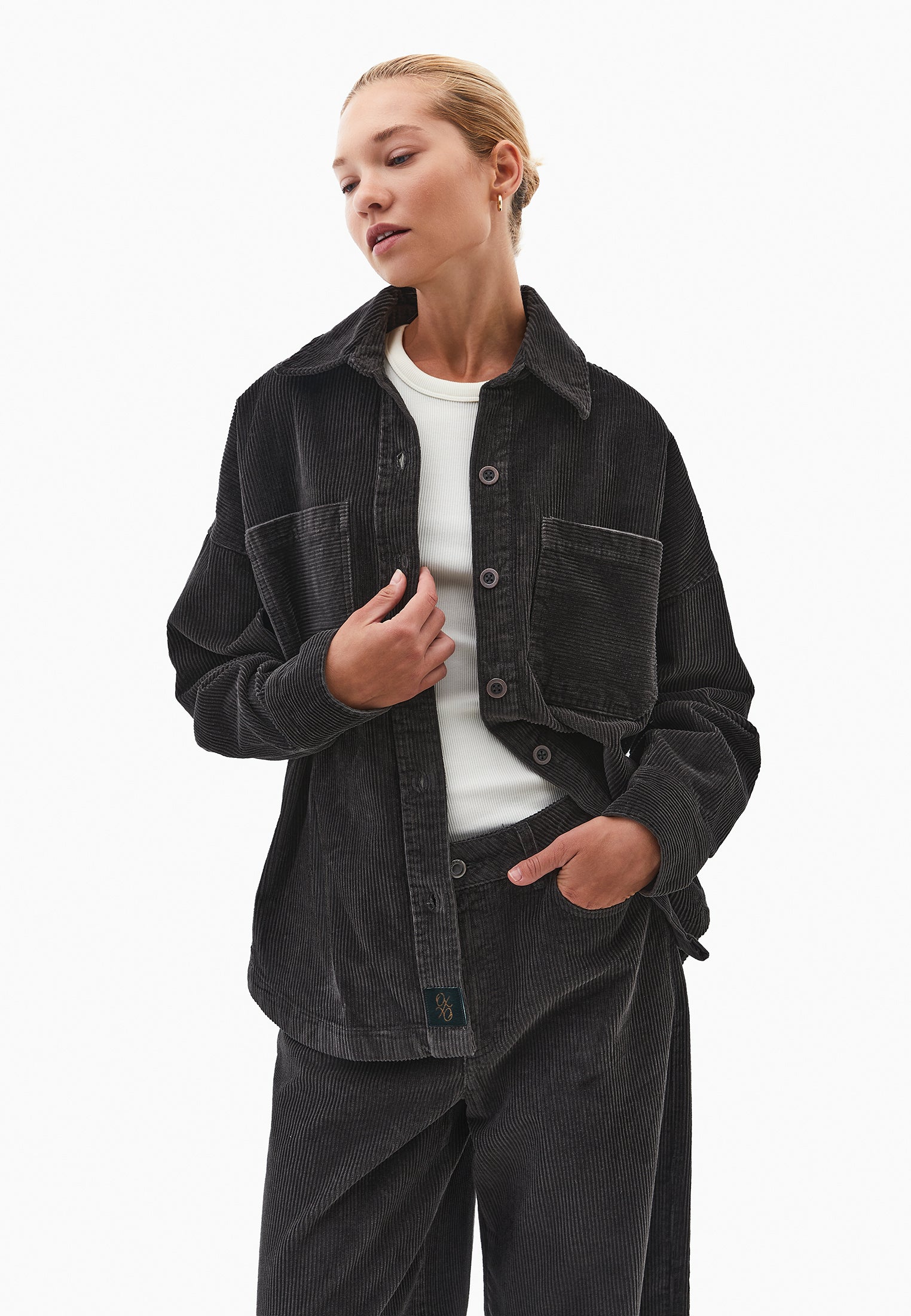 Cotton Oversize Shirt - PEAT