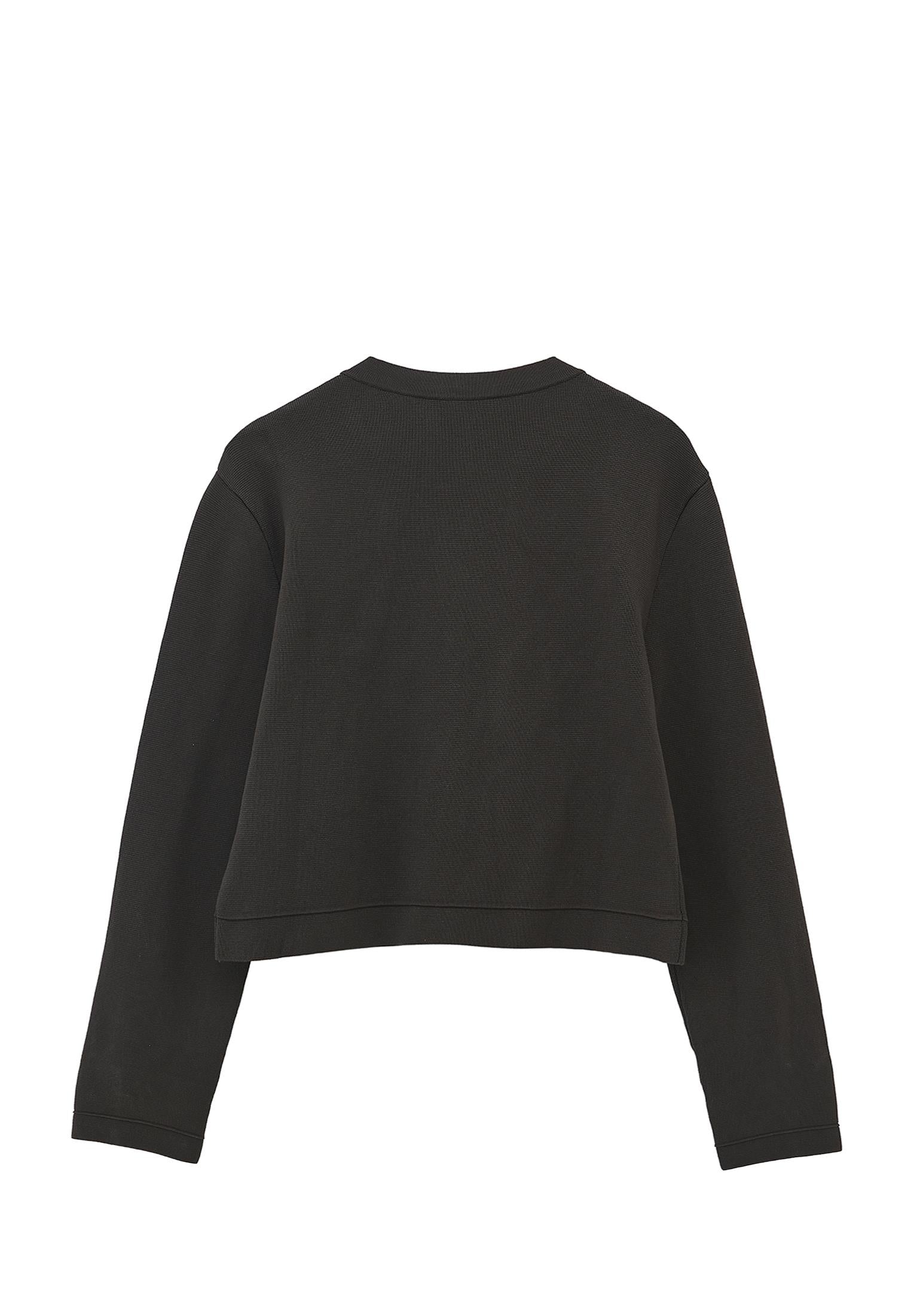 Short Cardigan With Button Details - PEAT