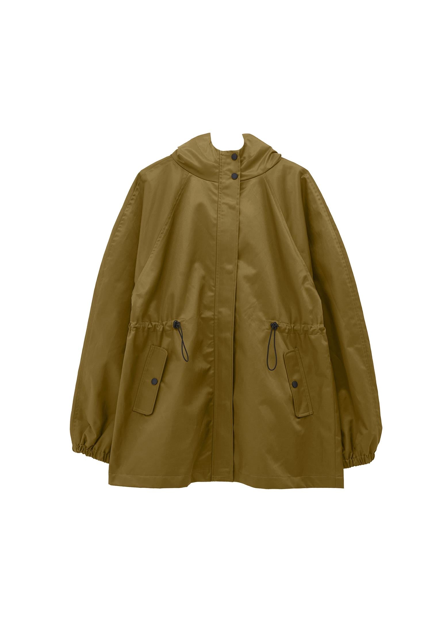 Hooded Midi Coat - PLANTATION