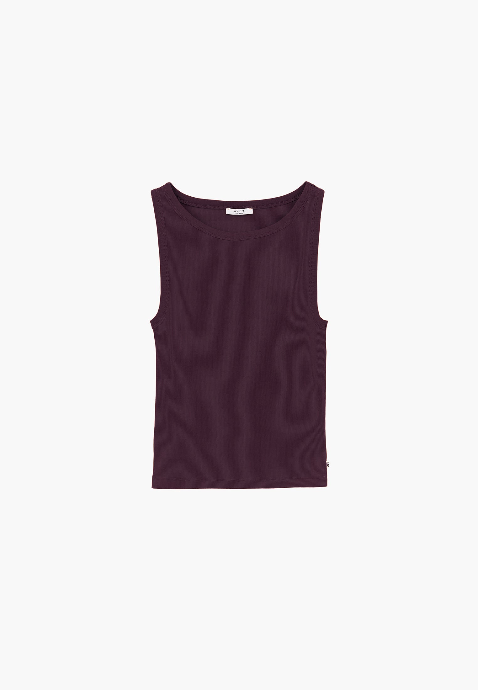 Boat Neck Tank Top - PLUM PERFECT