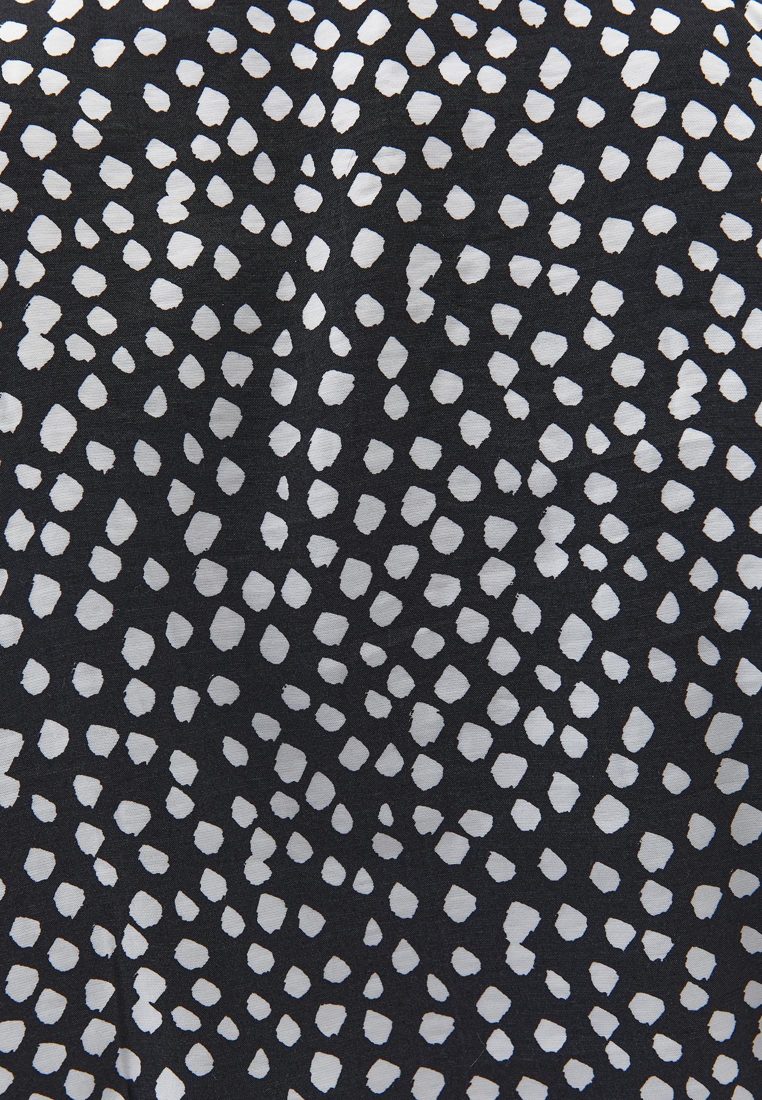 Printed Tie Blouse - POLKA DOT