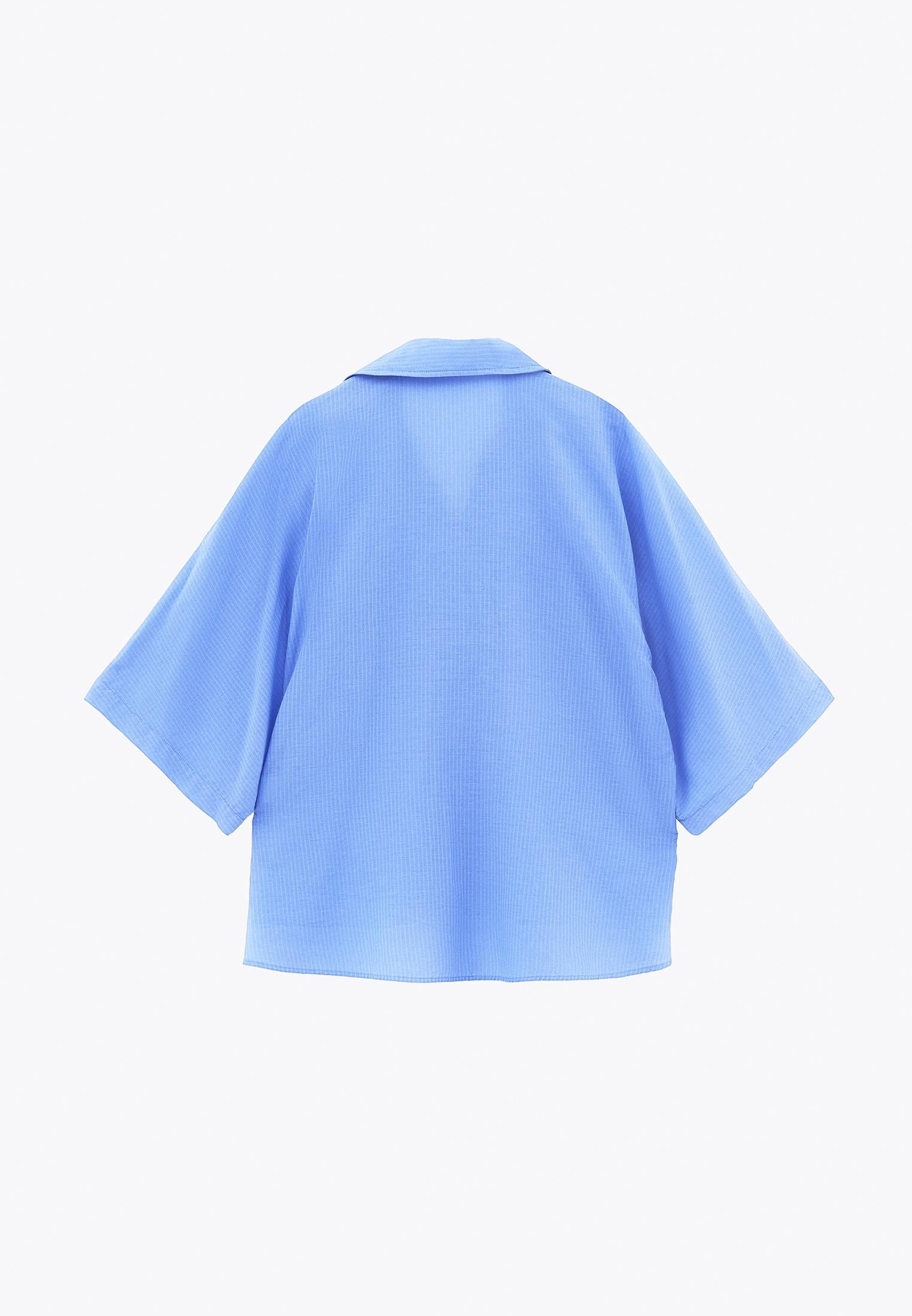 Oversize Shirt With Pocket Detail - PROVENCE