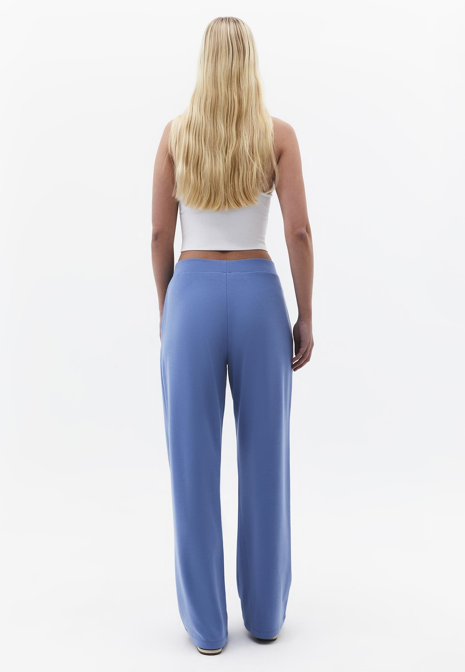 Straight Leg High Waist Sweatpant - QUIET HARBOR