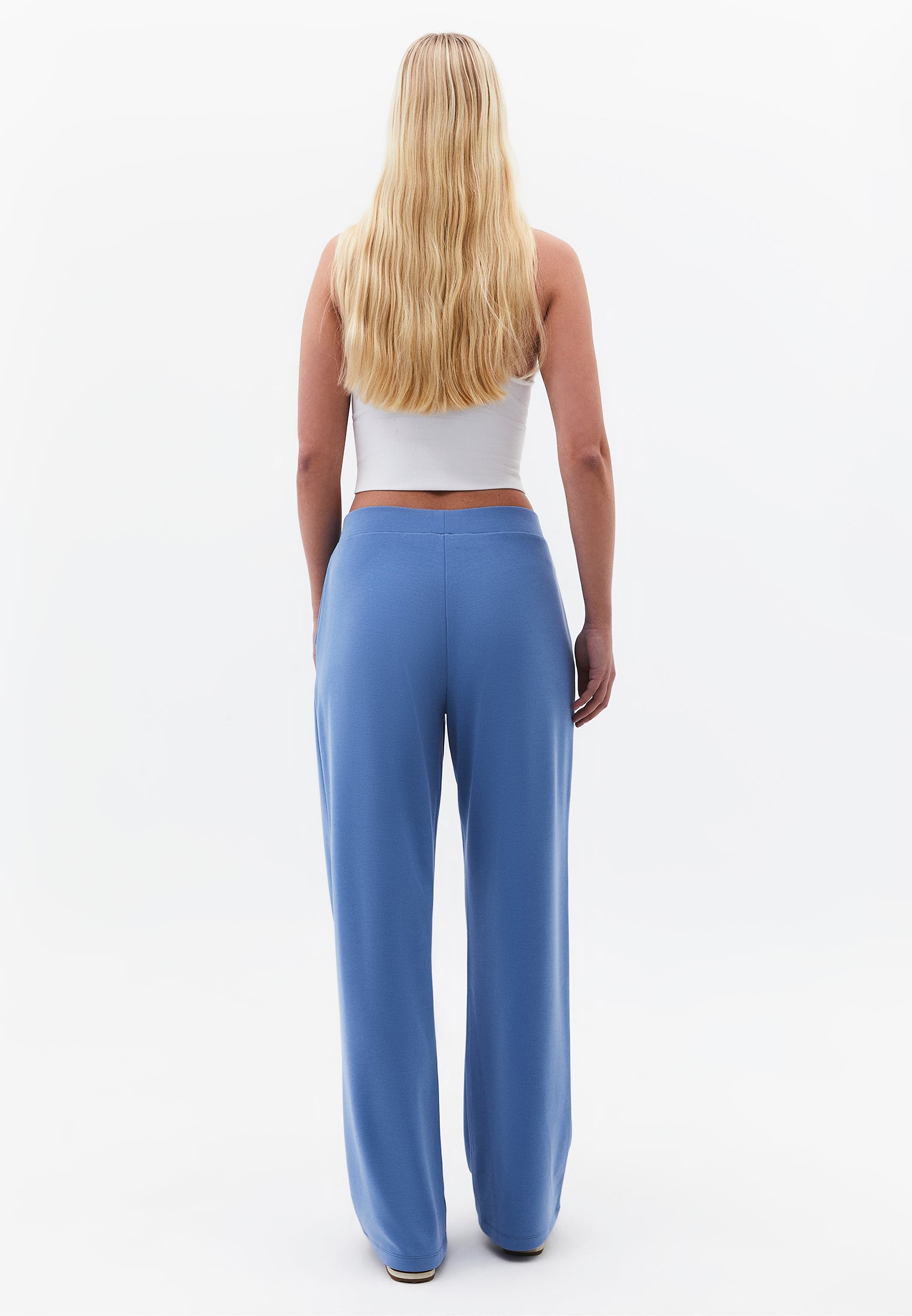 Straight Leg High Waist Sweatpant - QUIET HARBOR