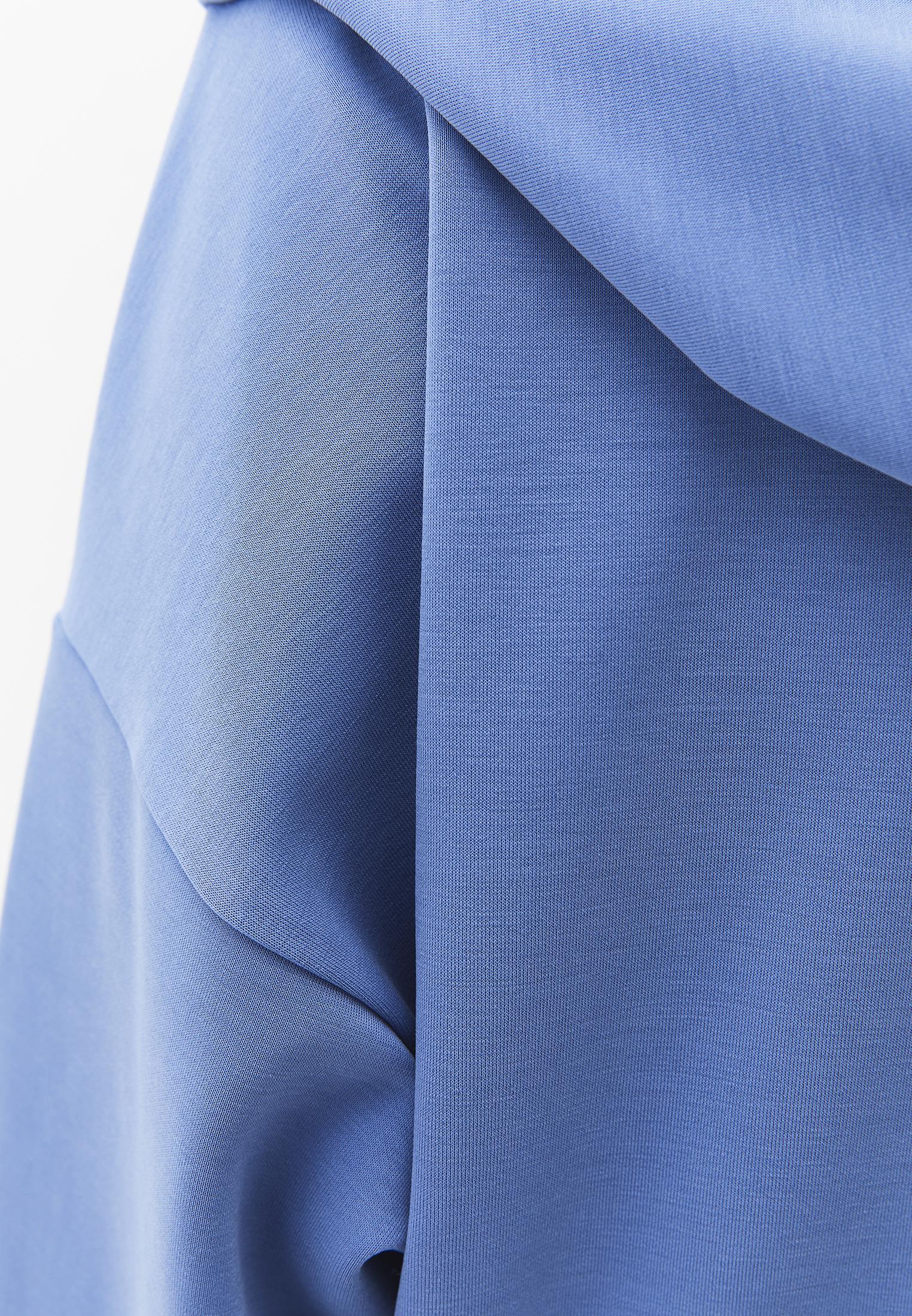 Long Sleeved Sweatshirt With Pocket Detail - QUIET HARBOR