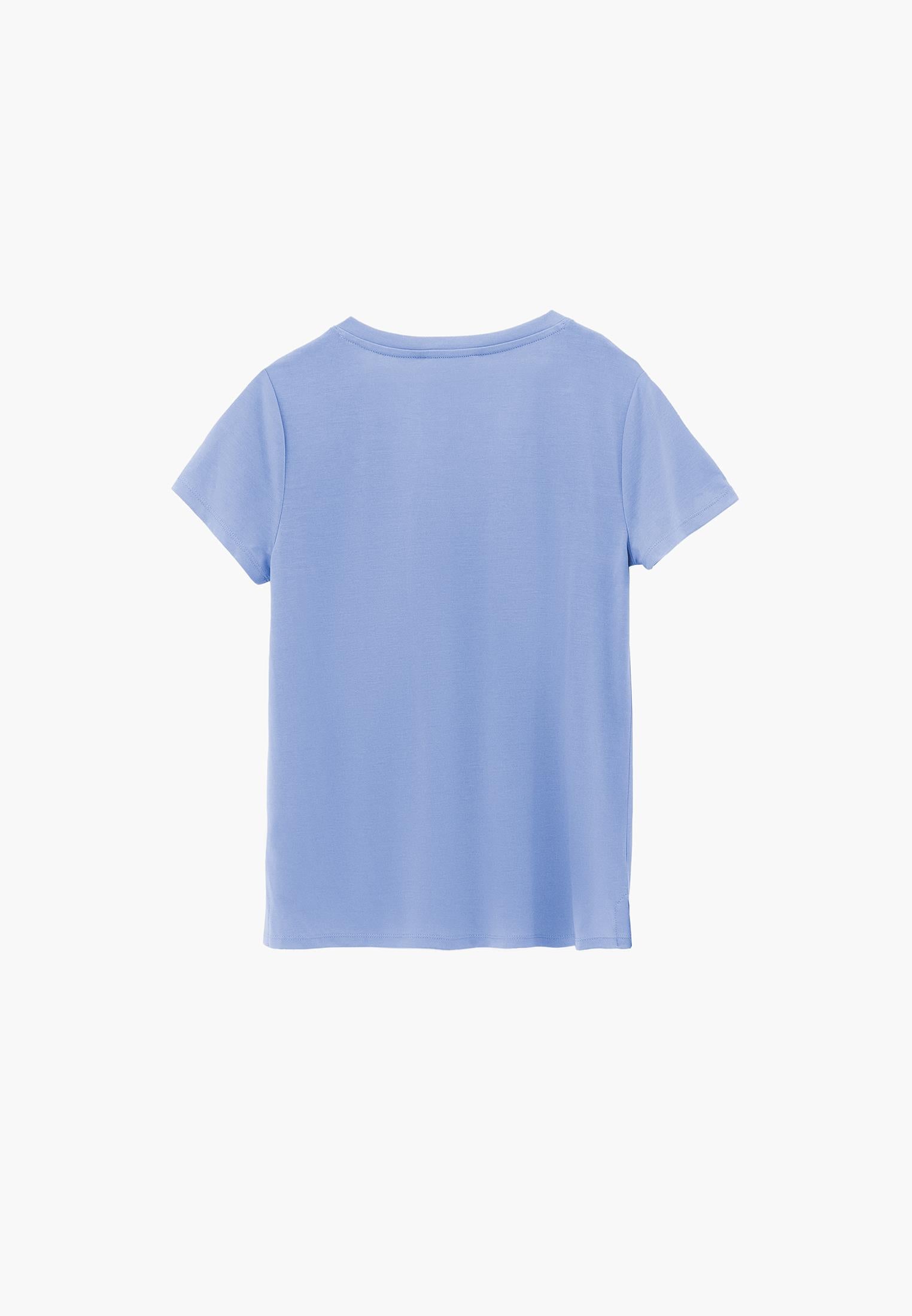 V Neck T-Shirt - QUIET HARBOR