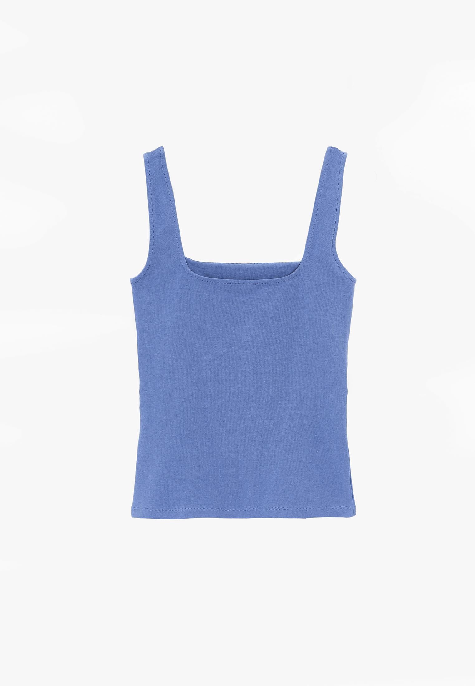 Square Neck Tank Top - QUIET HARBOR
